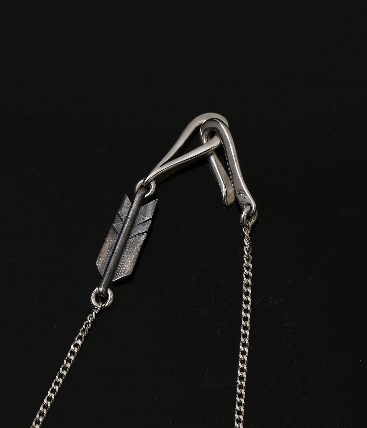 ARROW,SKINNY INFINITY HOOK CURB CHAIN -60cm- | LARRY SMITH(ラリー