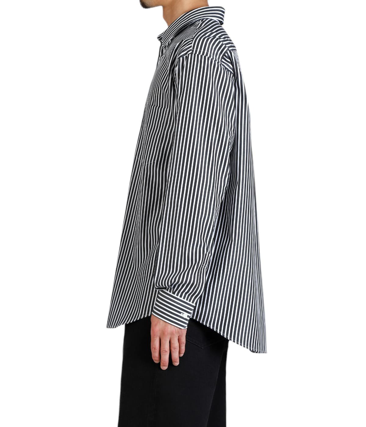 High Count Regular Collar Round Cut Shirt | Graphpaper(グラフ