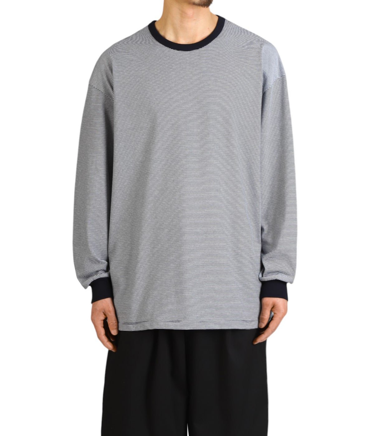 Narrow Border L/S Tee | Graphpaper(グラフペーパー) / トップス