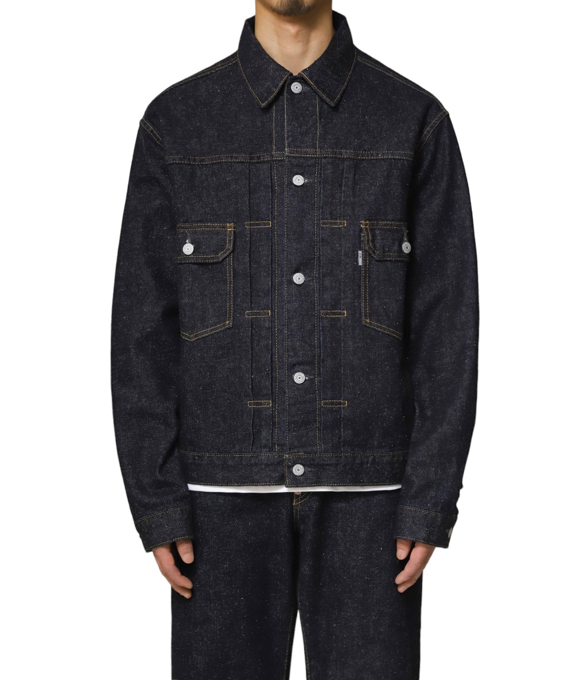 006 LV 2ND T-BACK JACKET ONE-WASHED | New Manual(ニューマニュアル