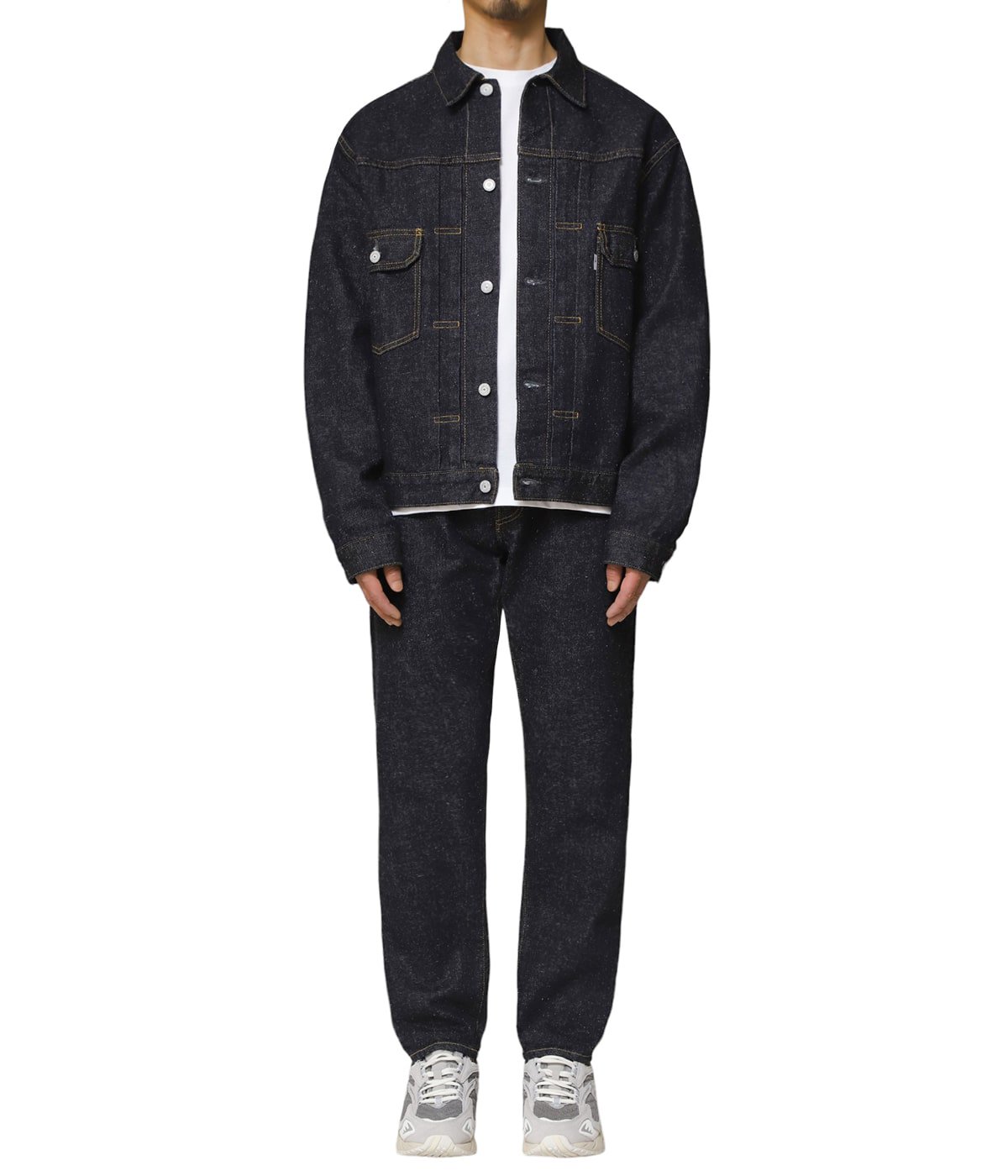 006 LV 2ND T-BACK JACKET ONE-WASHED | New Manual(ニューマニュアル