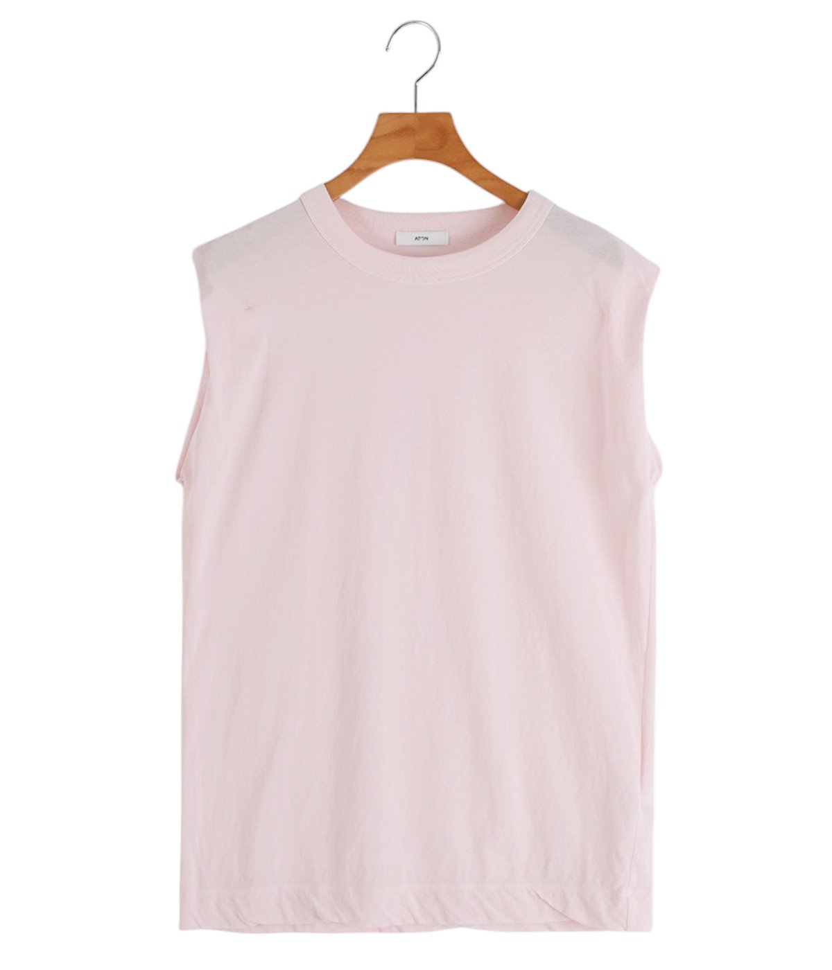 レディース】FRESCA SINGLE JERSEY TANK TOP | ATON(エイトン