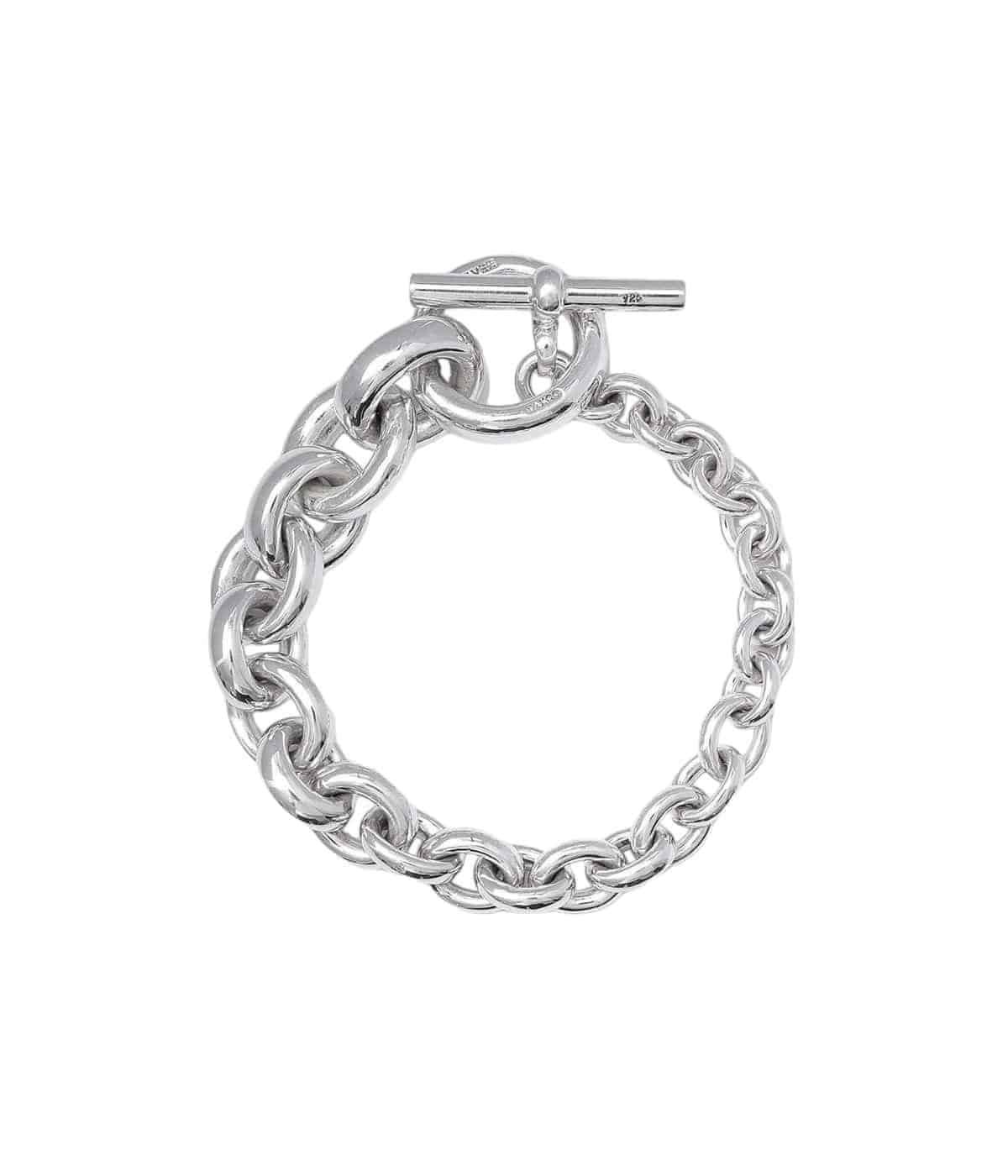MIX CABLE CHAIN T BAR | LAVER(ラバー) / アクセサリー ブレスレット