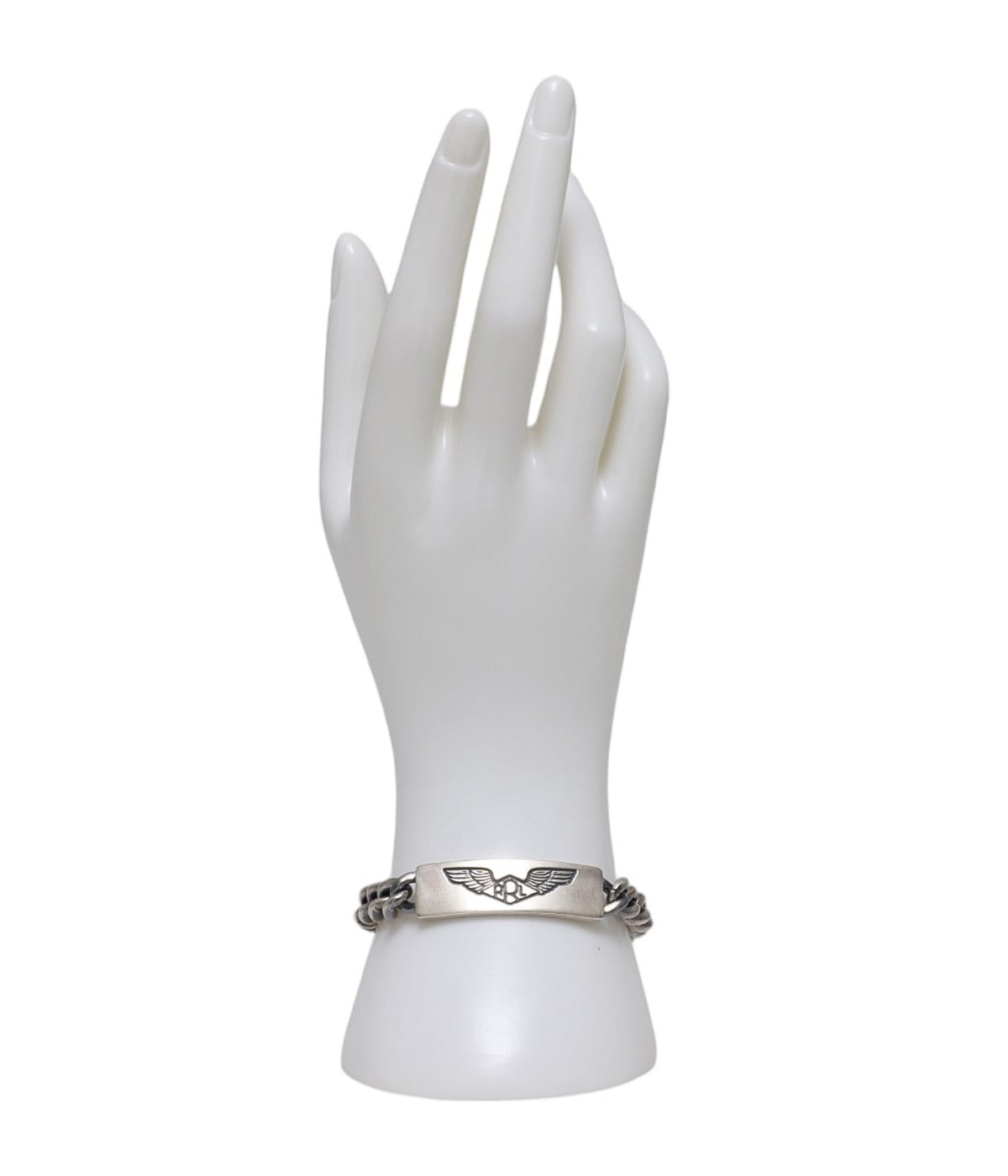 ID BRACELET-BRACELET-SILVER STERLING SILVER | RRL(ダブルアールエル
