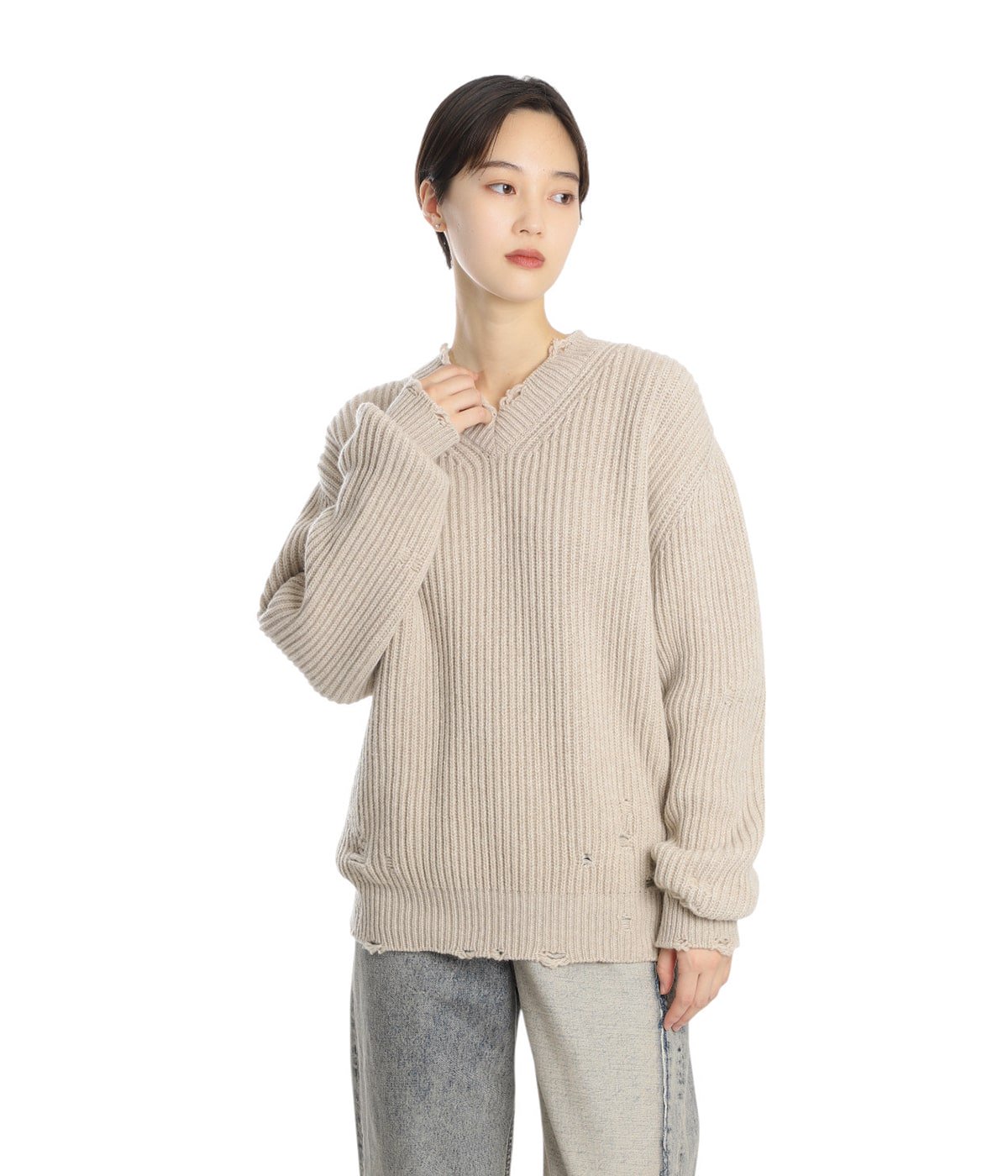 V-neck | MM6 Maison Margiela(エムエムシックス メゾンマルジェラ