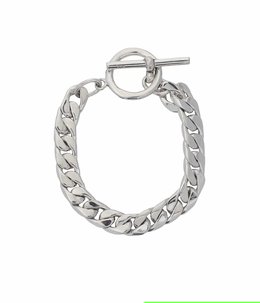 9MM CURB CHAIN T BAR BR | LAVER(ラバー) / アクセサリー