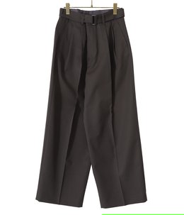 stein】BELTED WIDE STRAIGHT TROUSERS / スタッフブログ - ARKnets