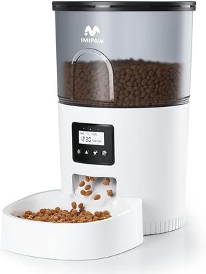 IMIPAW Automatic Programmable Cat & Dog Feeder, 3-L - Chewy.com