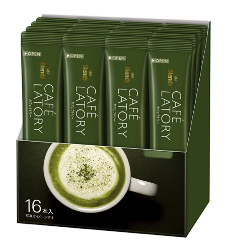 AGF ブレンディ カフェラトリースティック 濃厚抹茶ラテ 16本入