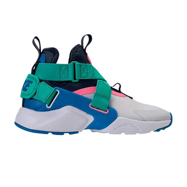 Buy Nike Huarache City High GS 'Pure Platinum Blue Nebula