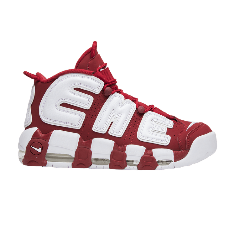 Buy Nike Supreme x Air More Uptempo 'Red' - 902290 600 | GOAT
