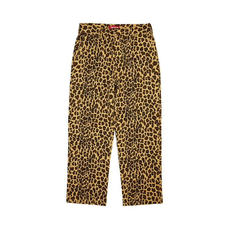 Buy Supreme x Toy Machine Work Pant 'Leopard' - SS24P25 LEOPARD | GOAT