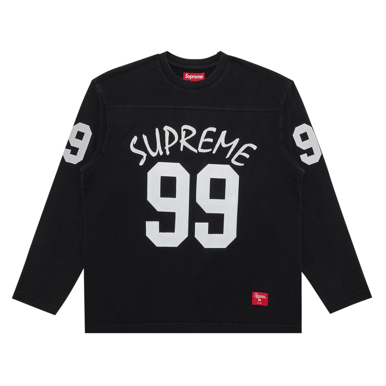 Buy Supreme 99 Long-Sleeve Football Top 'Black' - SS24KN53 BLACK