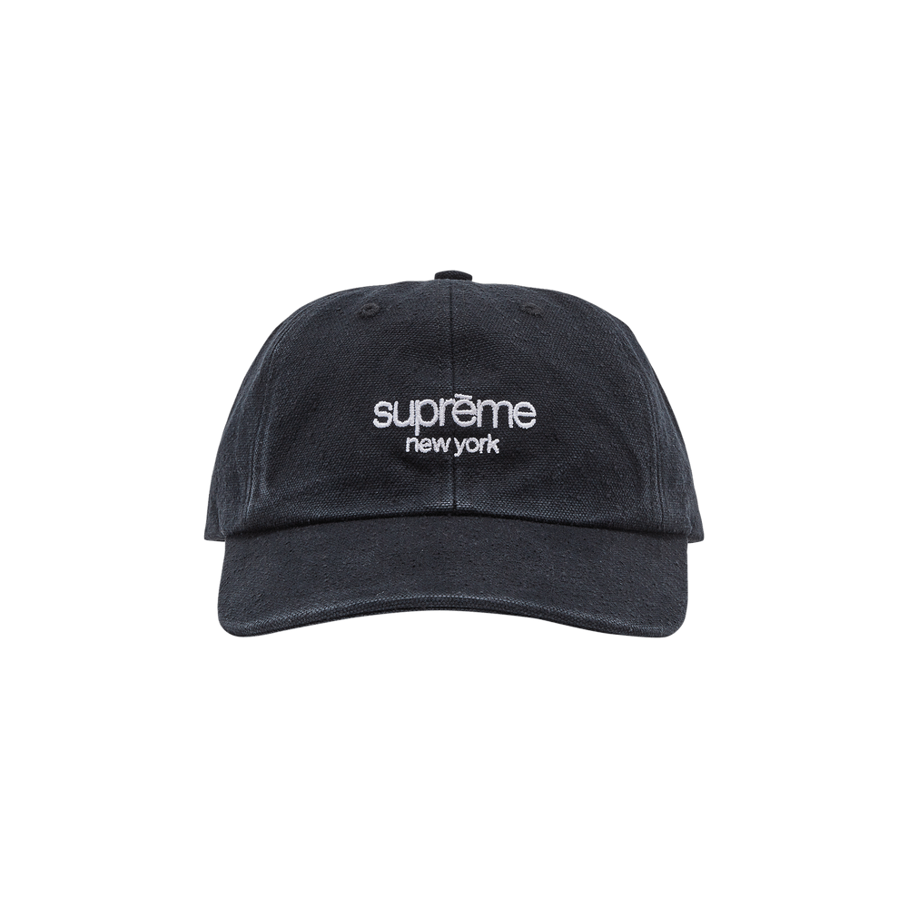 Buy Supreme Classic Logo 6-Panel 'Black' - SS23H133 BLACK | GOAT