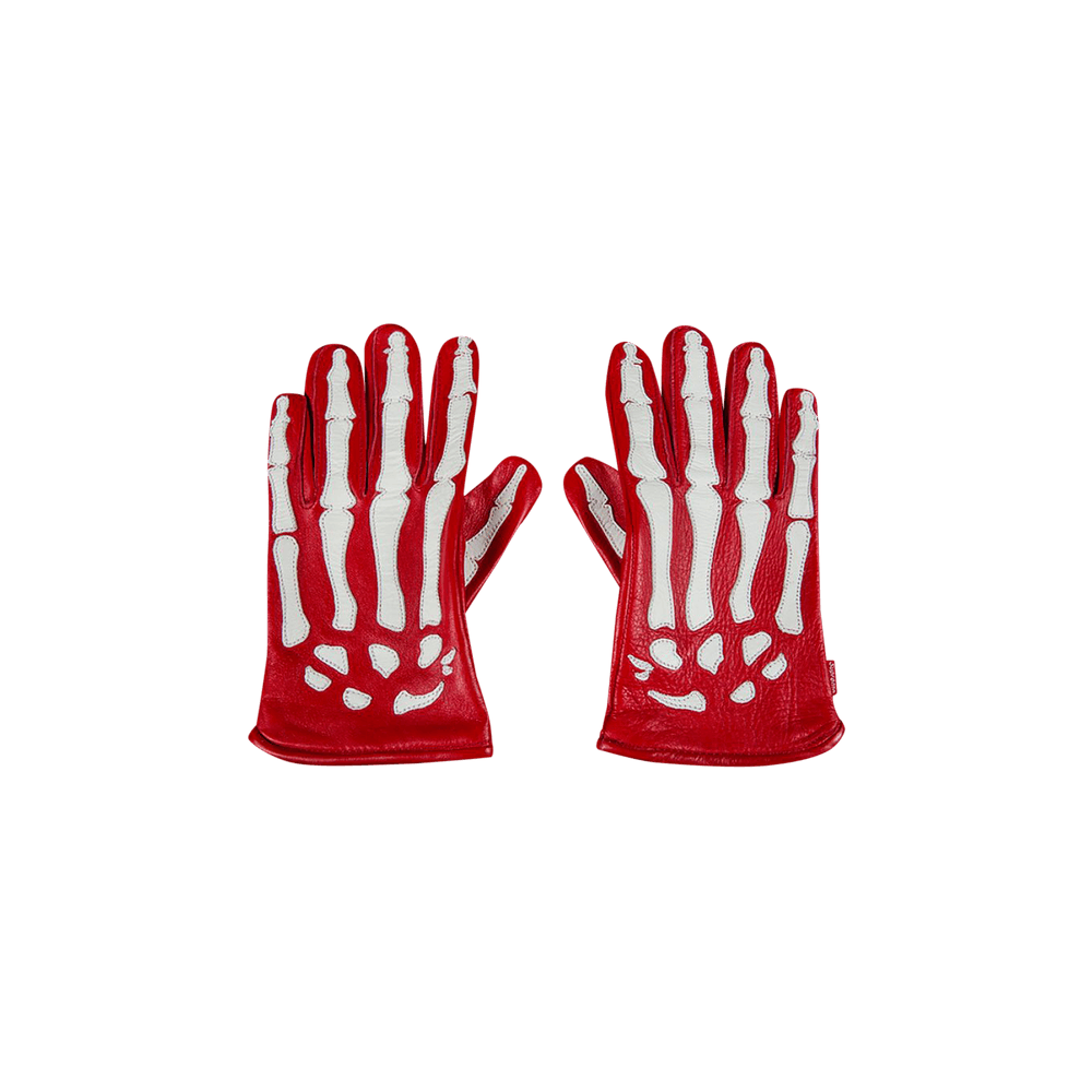 Buy Supreme x Vanson Leather X-Ray Gloves 'Red' - FW17A2 RED | GOAT