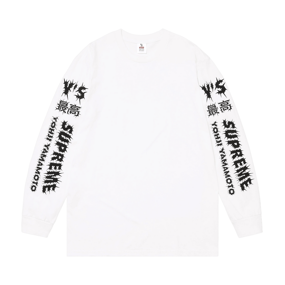 Buy Supreme x Y's Long-Sleeve Tee 'White' - FW25T2 WHITE | GOAT