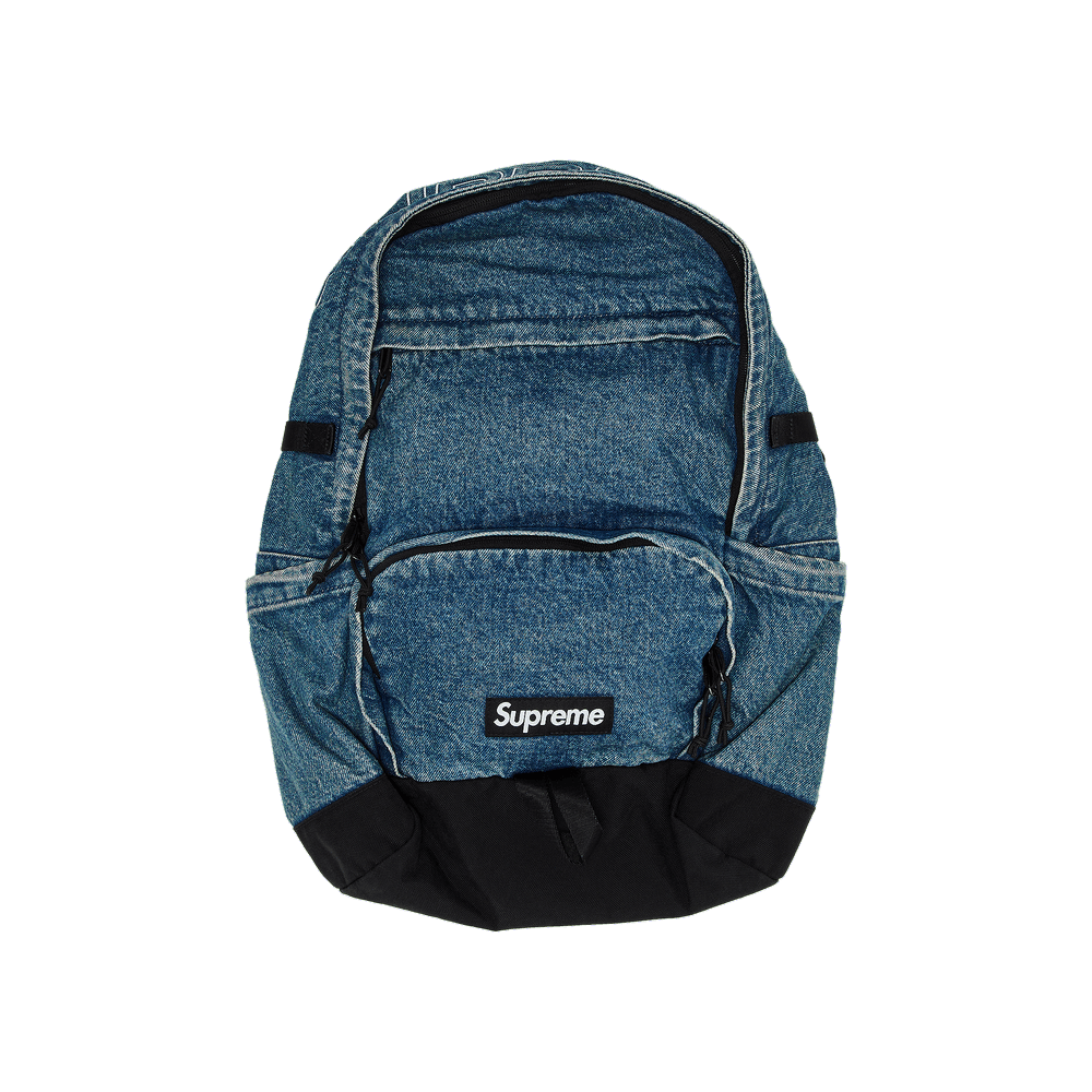 Buy Supreme Denim Backpack 'Washed Indigo' - FW25B1 WASHED INDIGO