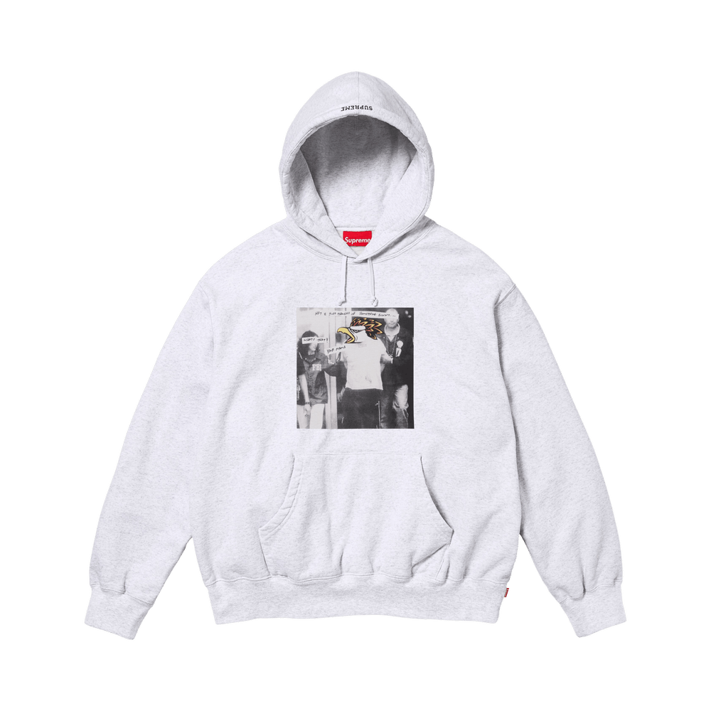 Buy Supreme x Antihero Hooded Sweatshirt 'Ash Grey' - FW25SW83 ASH
