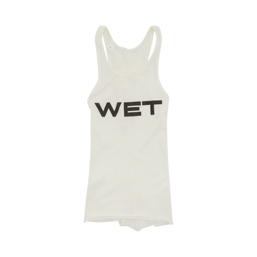 Buy YZY Mowalola Wet Tank Top 'White' - T303GD PFD | GOAT