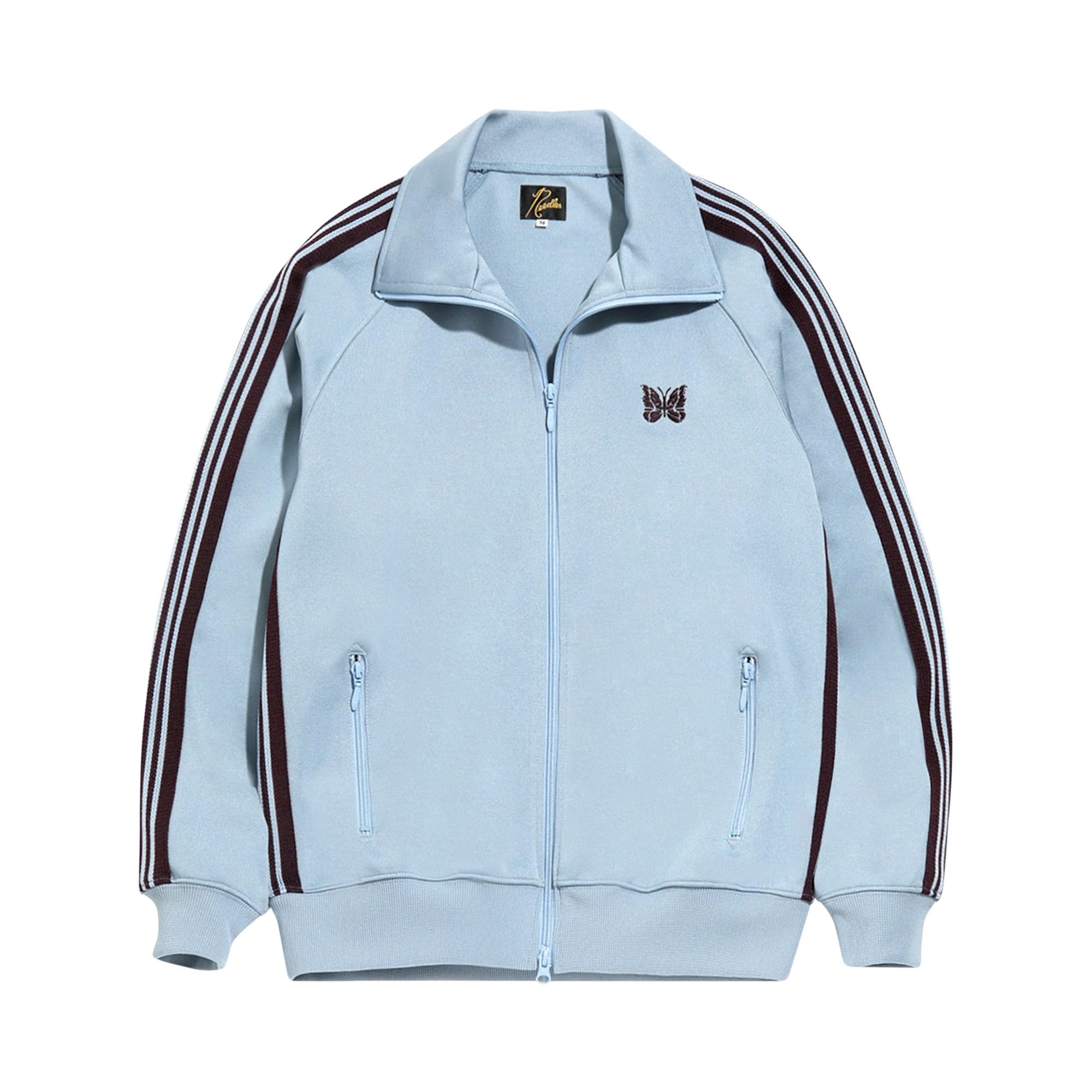 Buy Needles Track Jacket 'Sax Blue' - KP218 SAX | GOAT