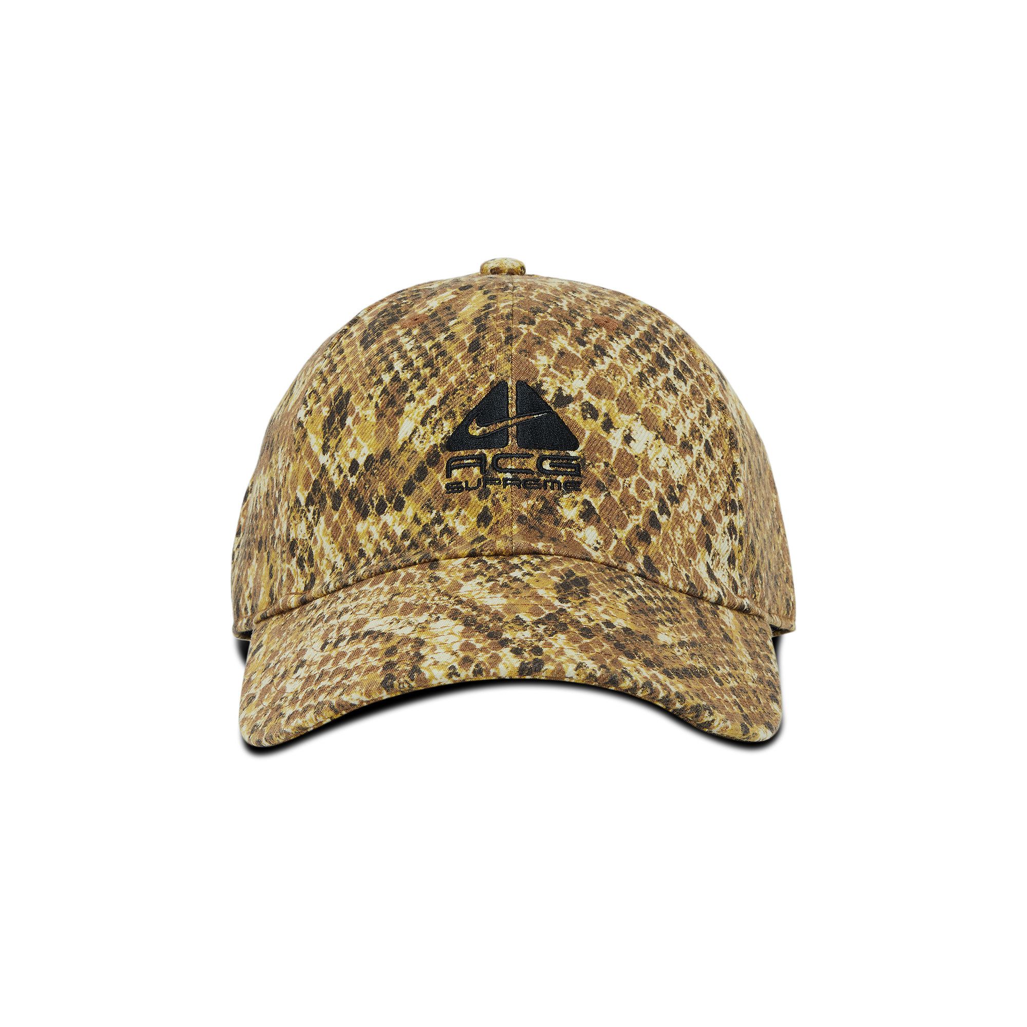 Buy Supreme x Nike ACG Denim 6-Panel 'Gold Snakeskin' - FW22H2