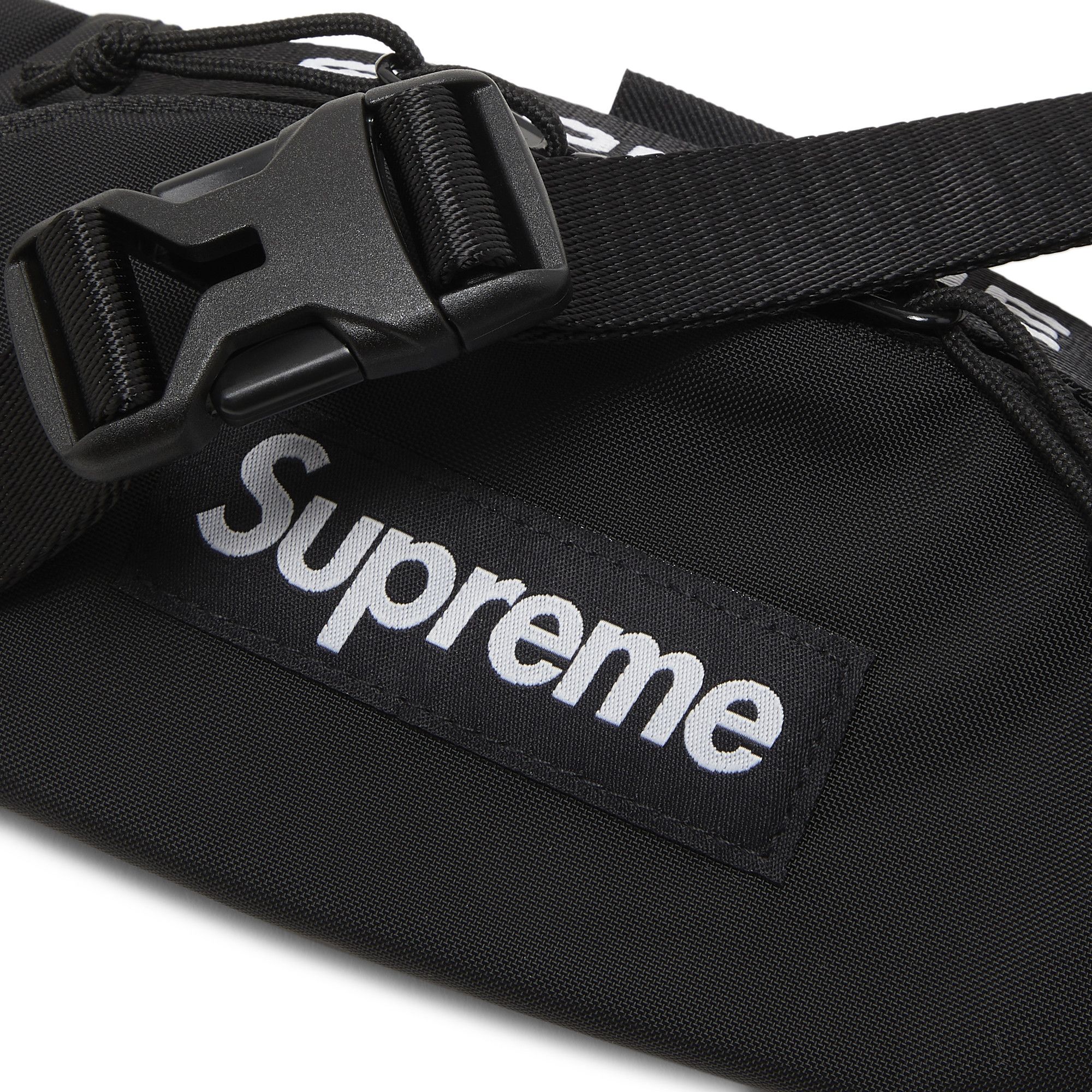 Buy Supreme Small Waist Bag 'Black' - FW22B12 BLACK | GOAT