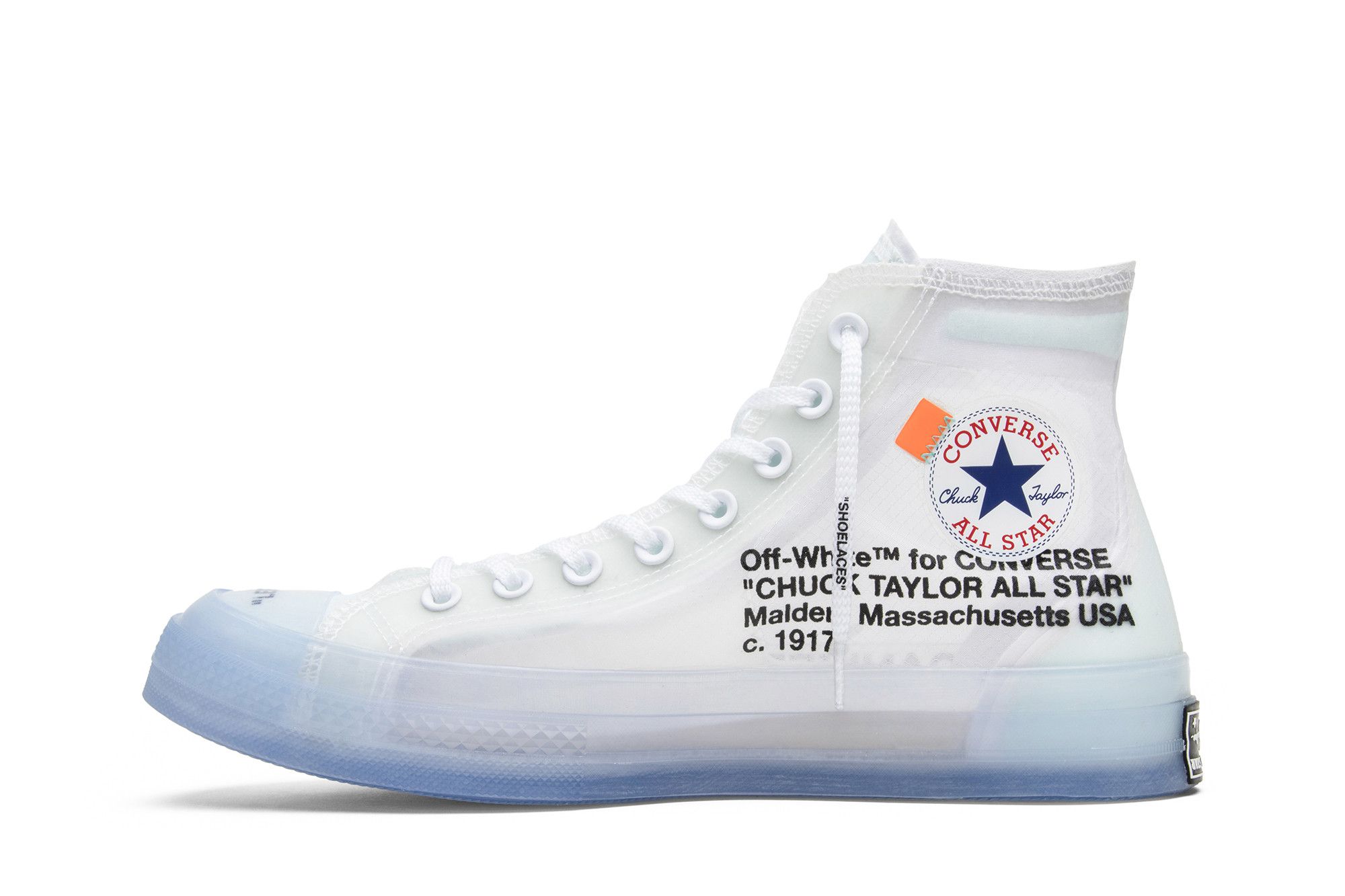 Buy Off-White x Converse Chuck 70 'The Ten' - 162204C | GOAT