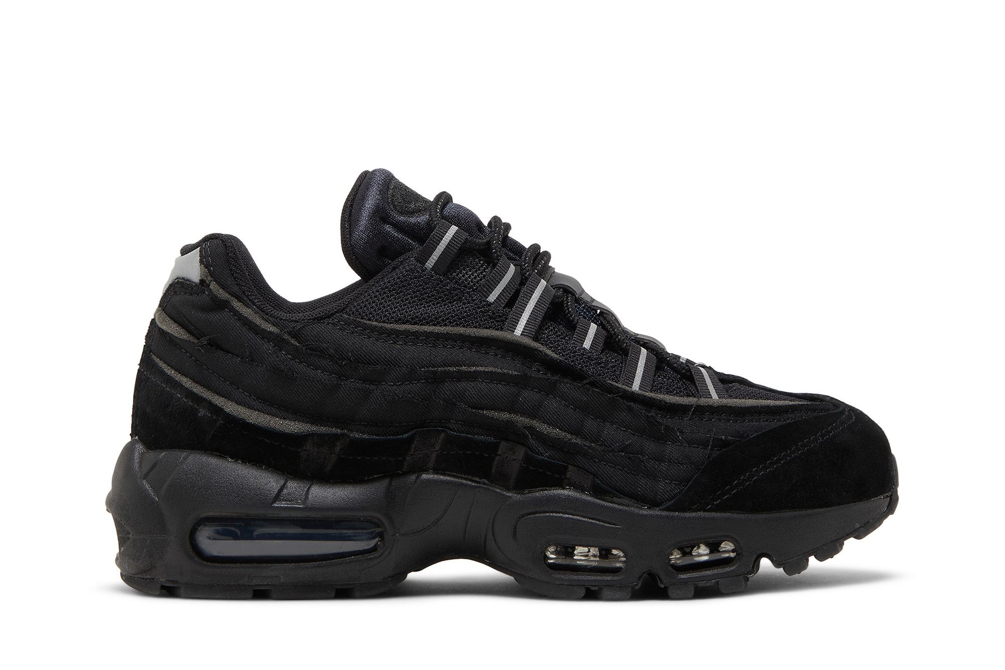 Buy Nike Comme des Garçons x Air Max 95 'Black' - CU8406 001 | GOAT