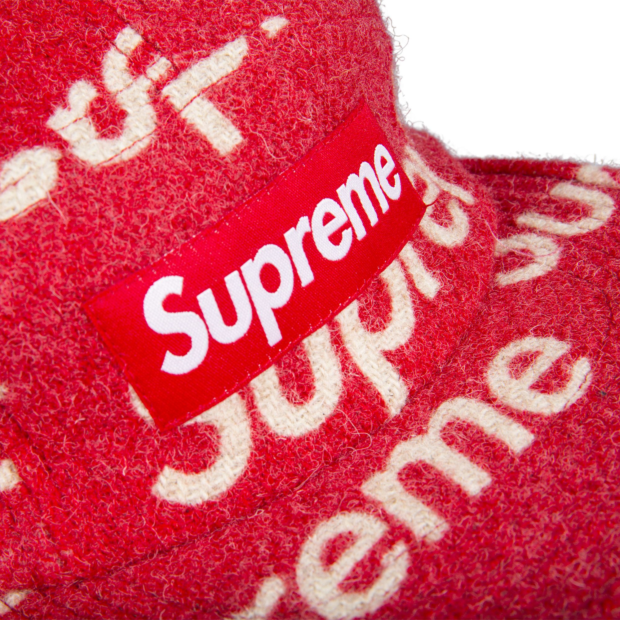 Buy Supreme Harris Tweed Camp Cap 'Red' - FW18H11 RED | GOAT