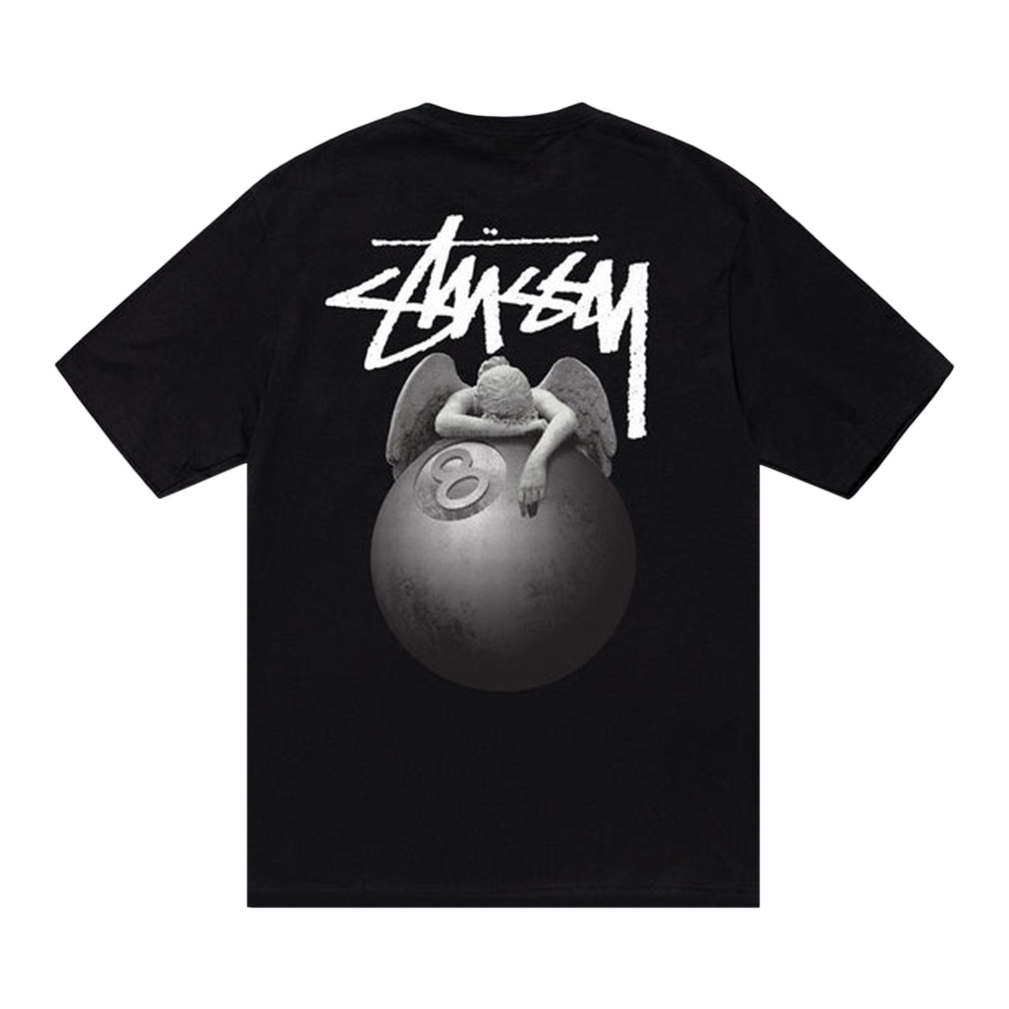 Buy Stussy Angel Tee 'Black' - 1904842 BLAC | GOAT