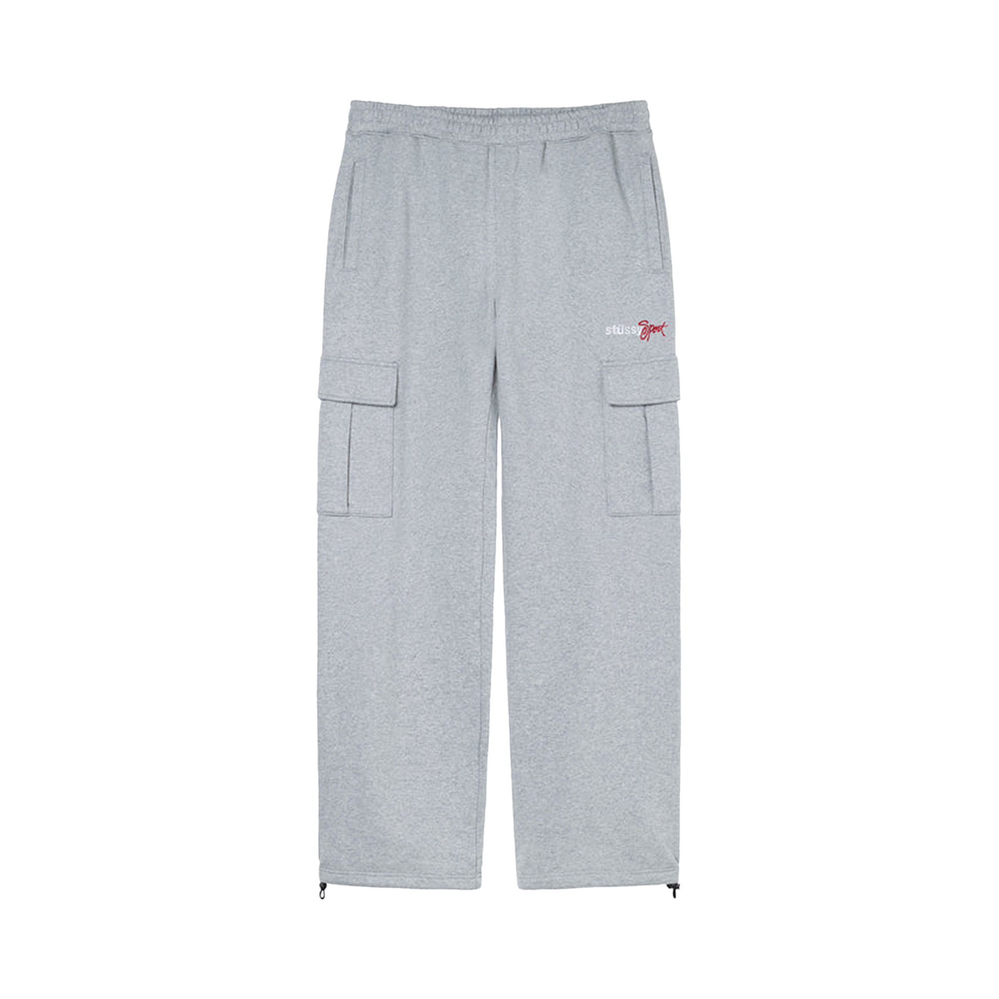 Buy Stussy Sport Cargo Fleece Pant 'Grey Heather' - 116578 GREY | GOAT