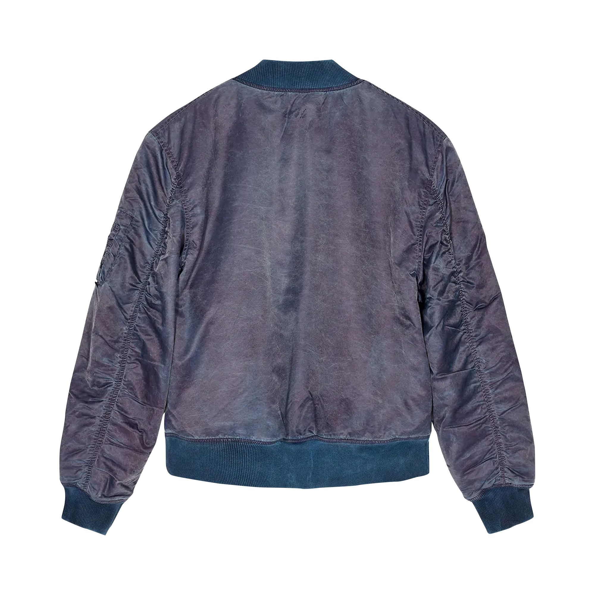 Buy Stussy Dyed Nylon Bomber 'Navy' - 115618 NAVY | GOAT