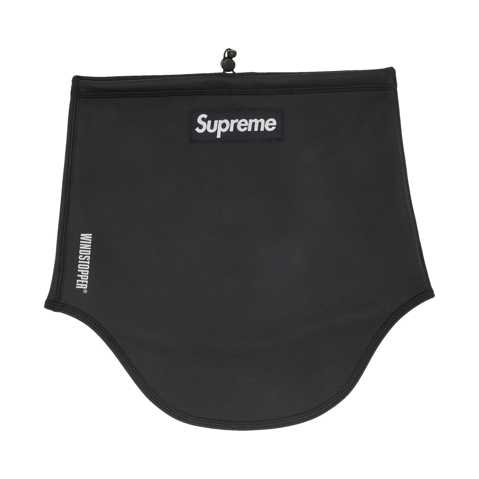 Buy Supreme x WINDSTOPPER Neck Gaiter 'Black' - FW22A62 BLACK