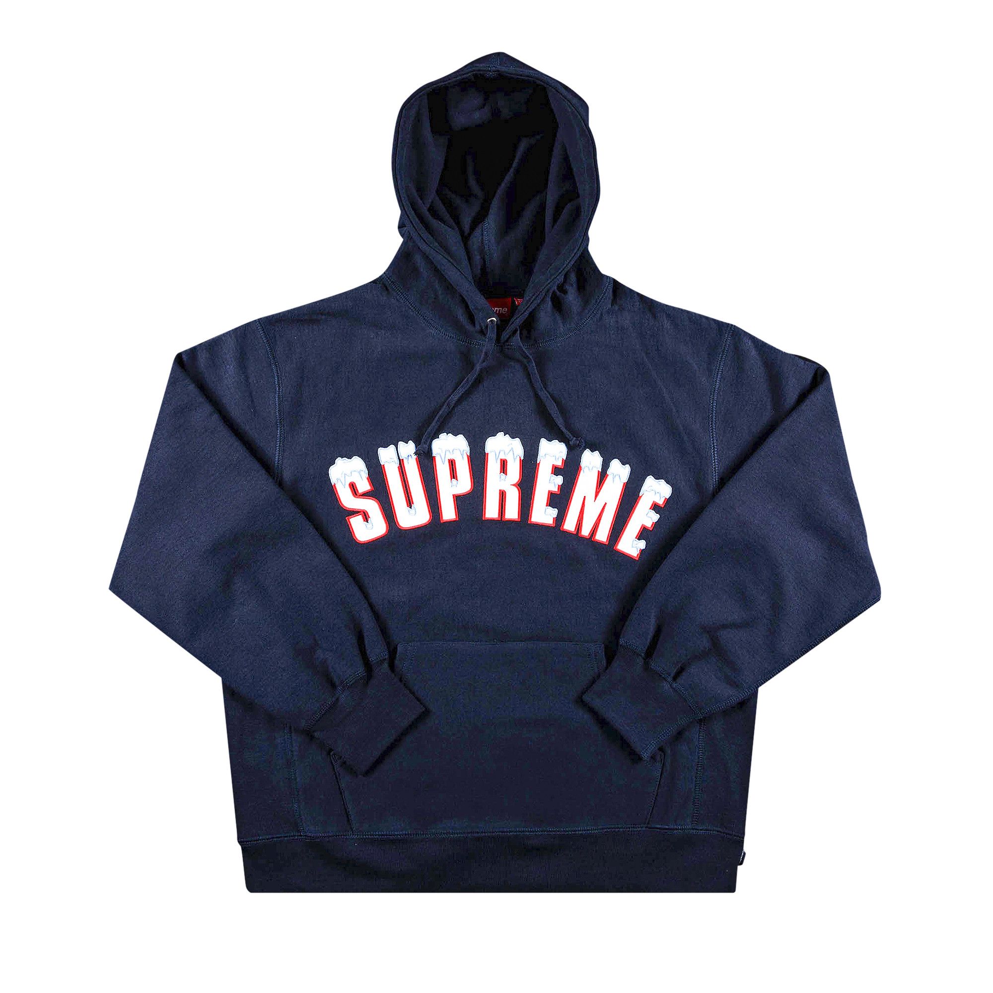 Buy Supreme Icy Arc Hooded Sweatshirt 'Navy' - FW20SW77 NAVY | GOAT