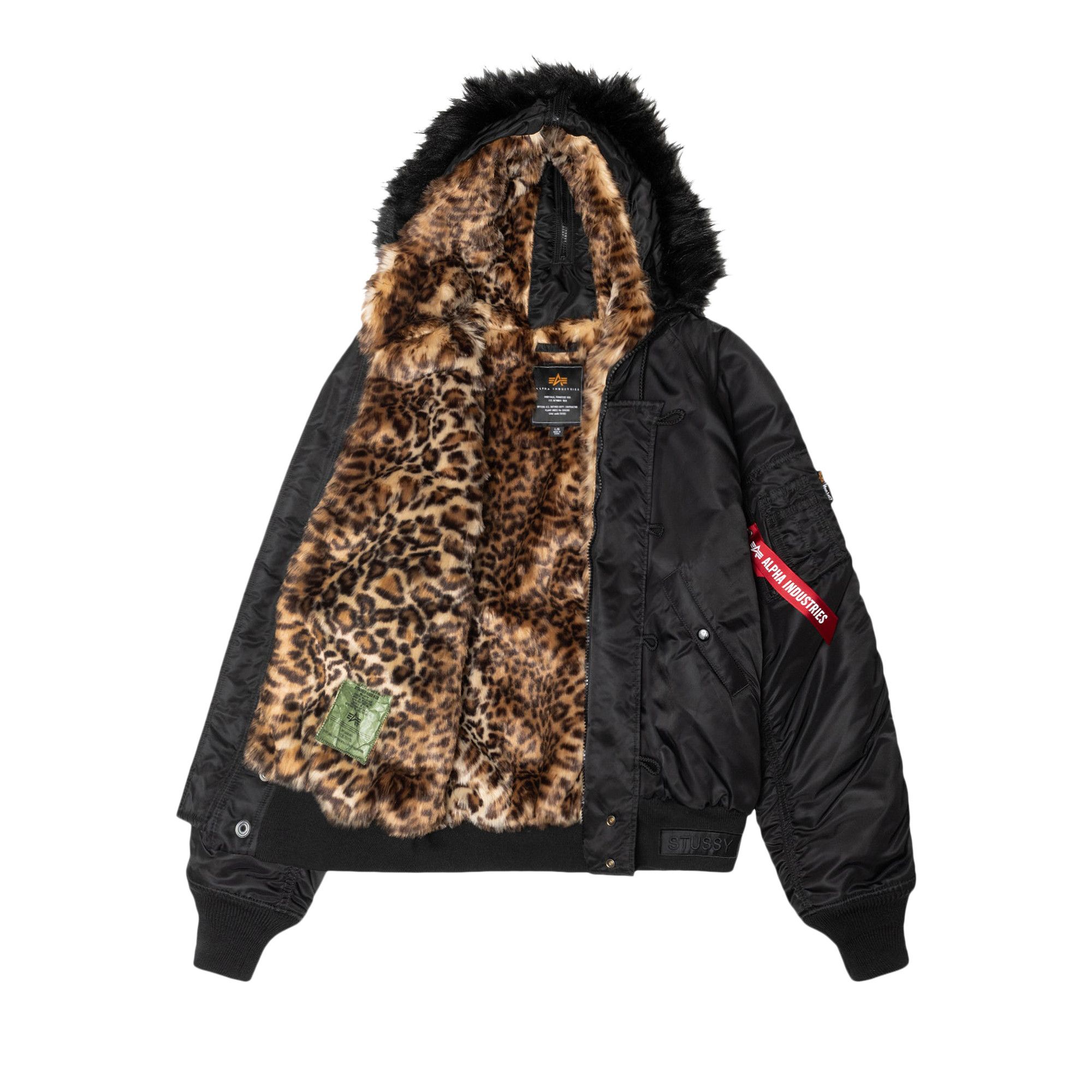 Buy Stussy x Alpha Kryptek N-2B Short Waist Parka 'Black' - 115723