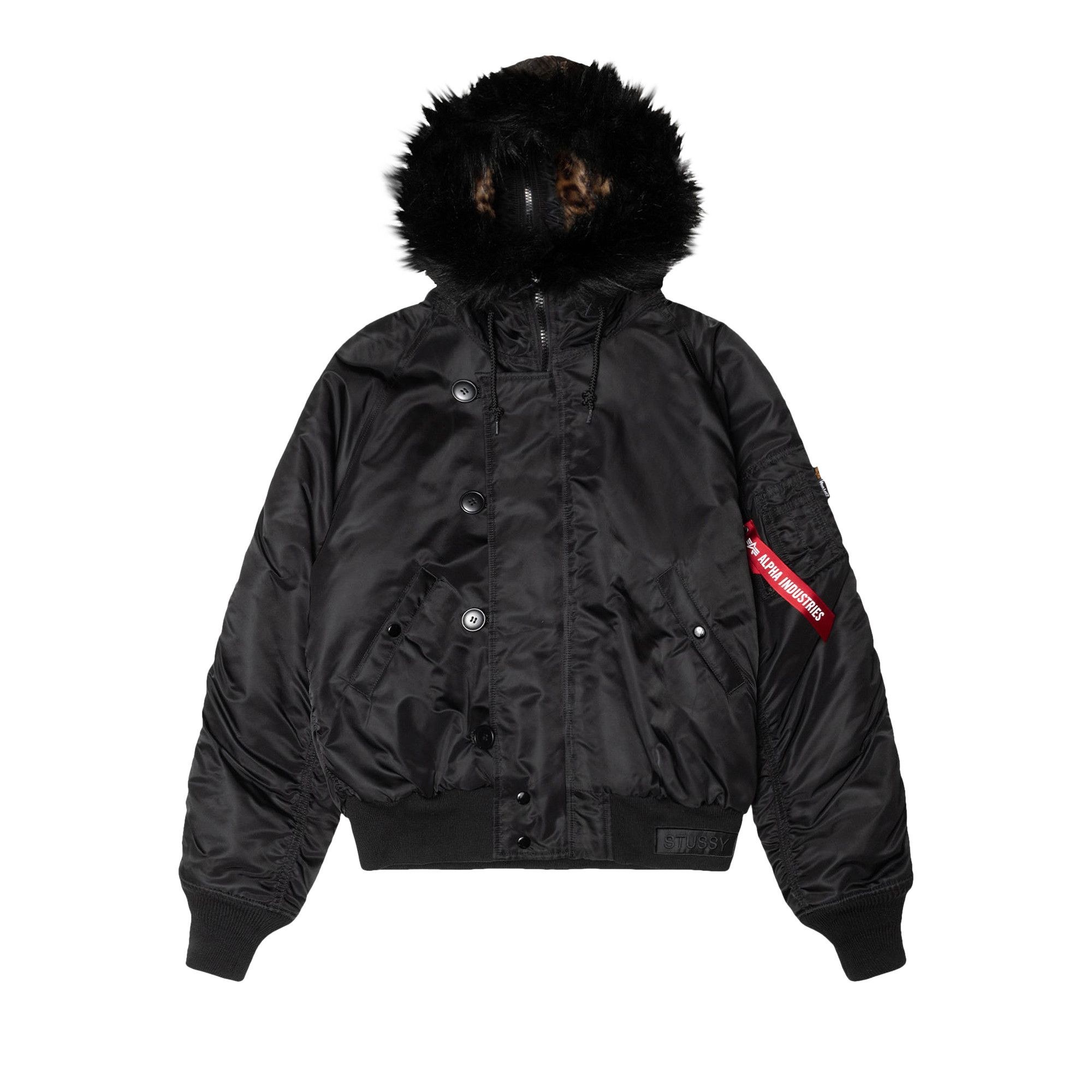 Buy Stussy x Alpha Kryptek N-2B Short Waist Parka 'Black' - 115723