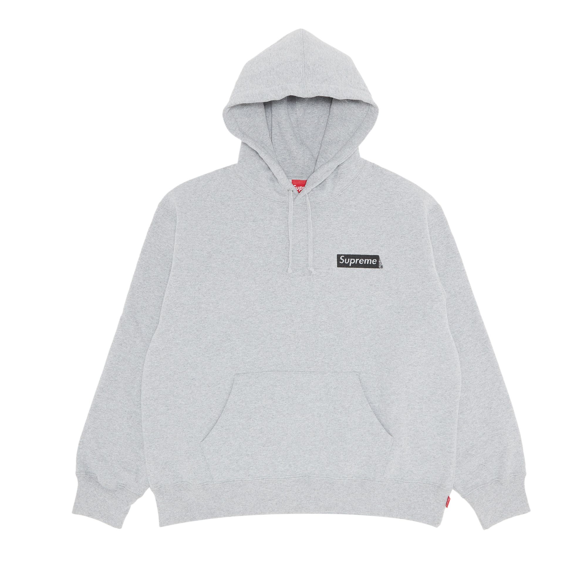 Buy Supreme Catwoman Hooded Sweatshirt 'Heather Grey' - FW23SW118