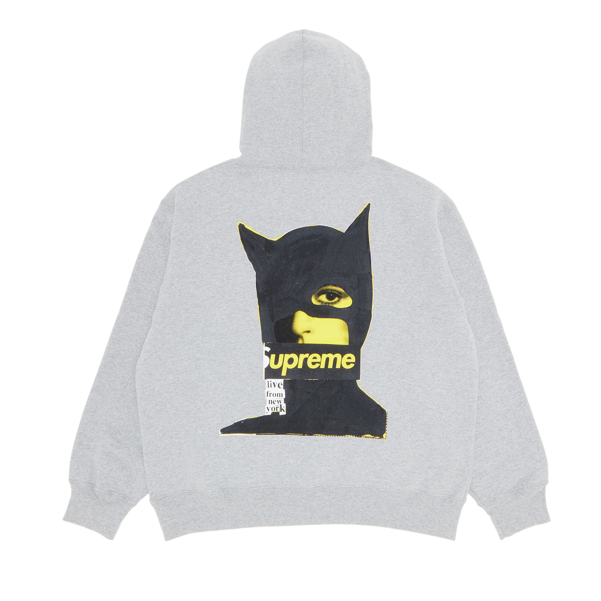 Buy Supreme Catwoman Hooded Sweatshirt 'Heather Grey' - FW23SW118