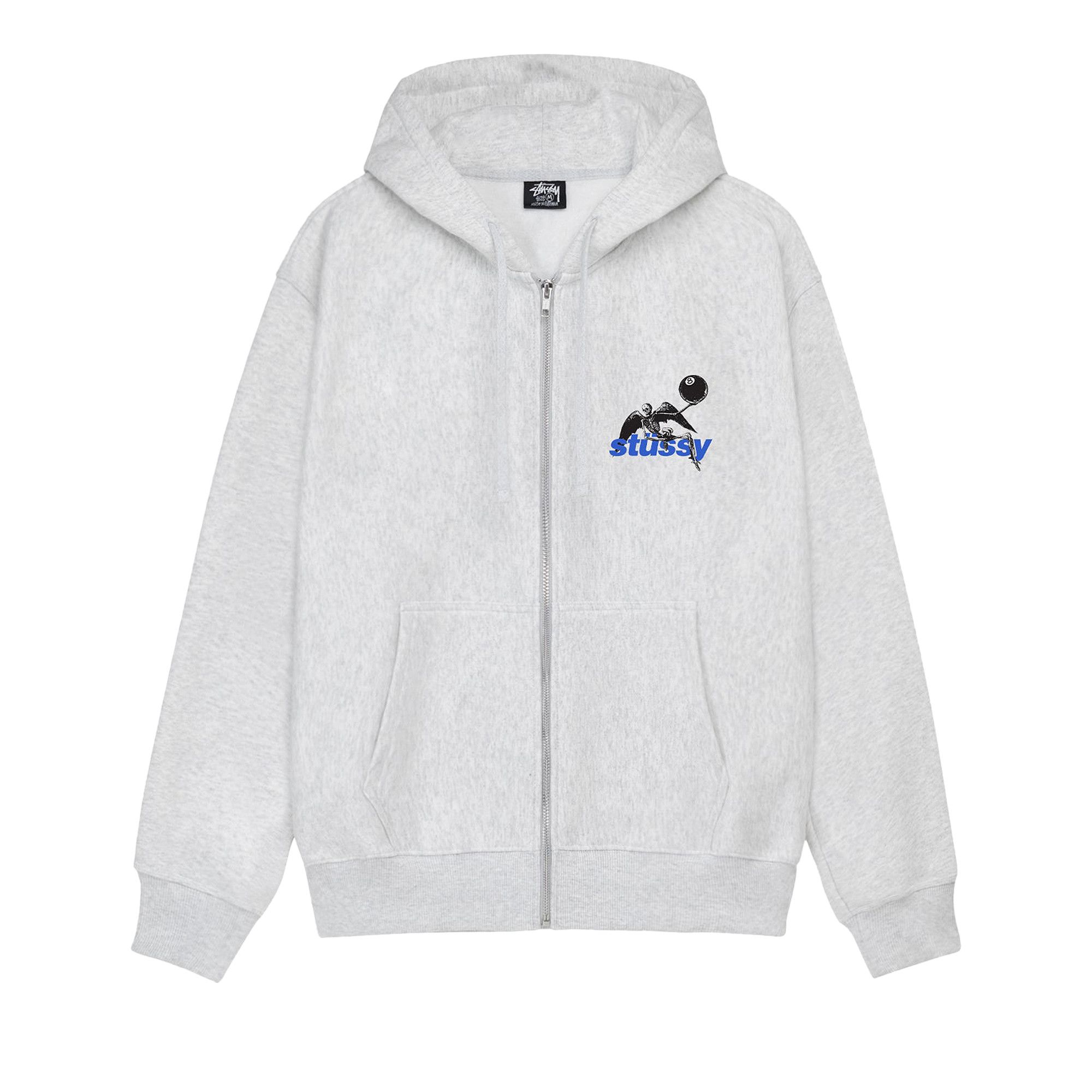 Buy Stussy Apocalypse Zip Hoodie 'Ash Heather' - 1974974 ASH | GOAT