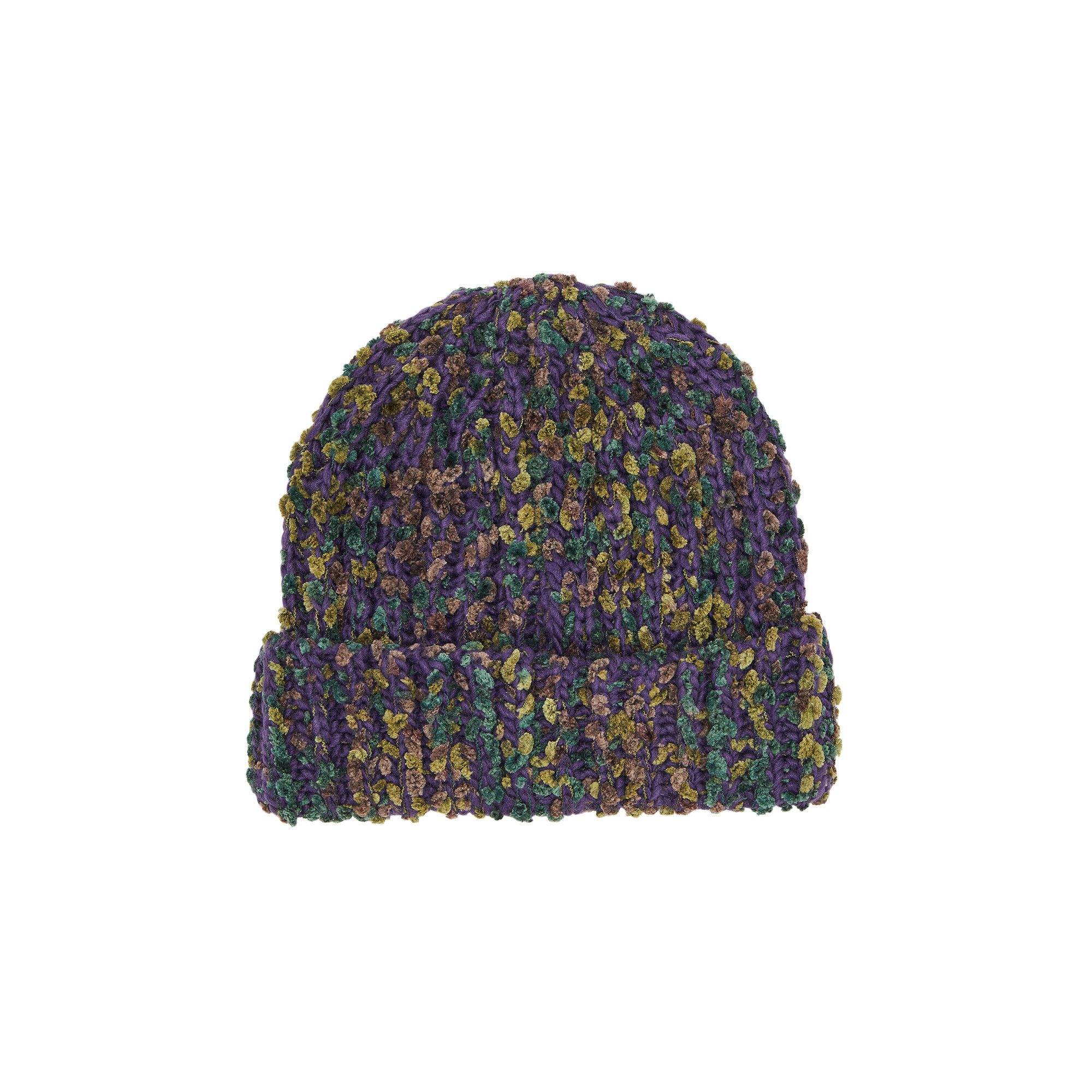 Buy Supreme Chenille Beanie 'Dark Purple' - FW23BN11 DARK PURPLE