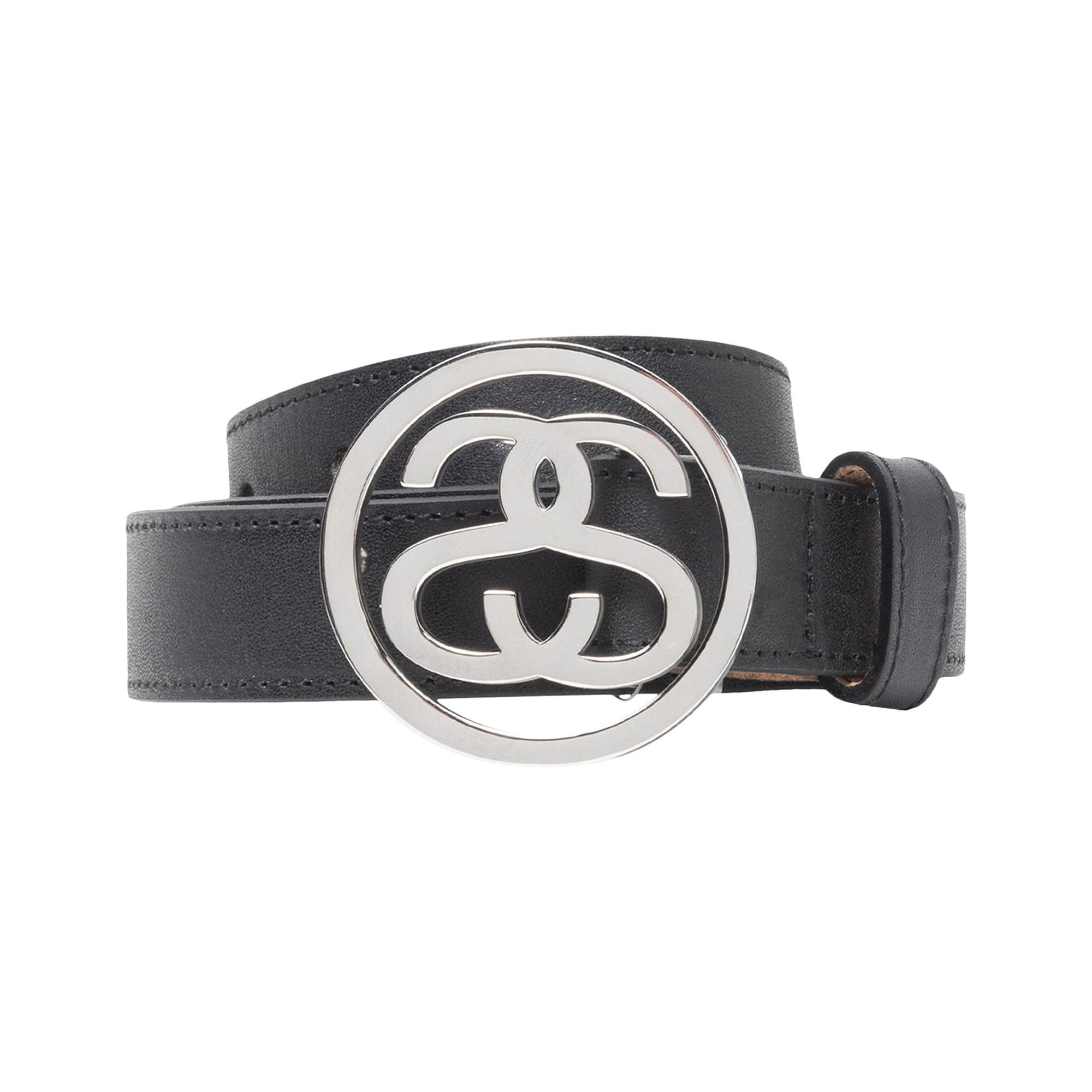 Buy Stussy SS-Link Buckle Belt 'Black' - 135187 BLAC | GOAT