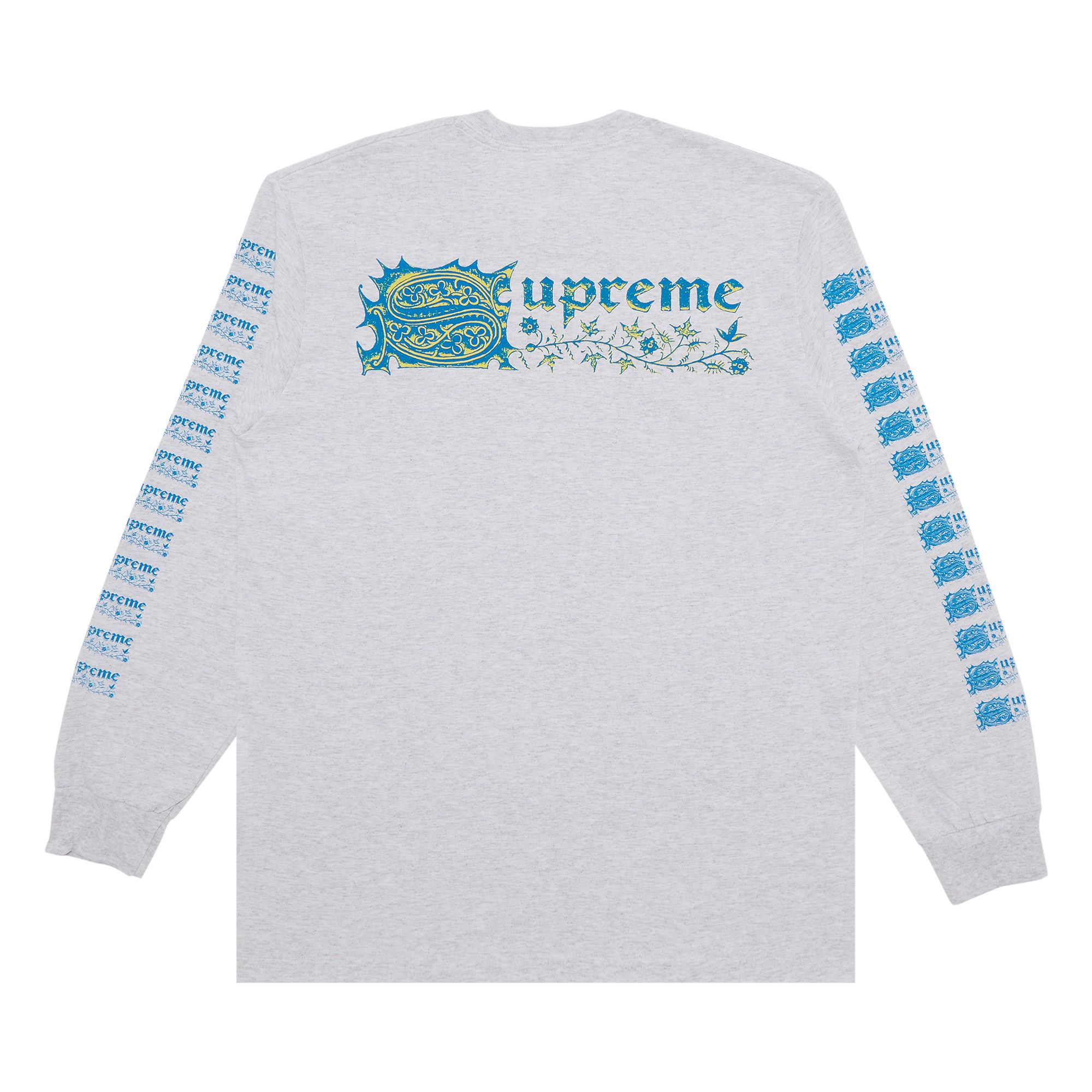 Buy Supreme Saint Sebastian Long-Sleeve Tee 'Ash Grey' - SS24T27
