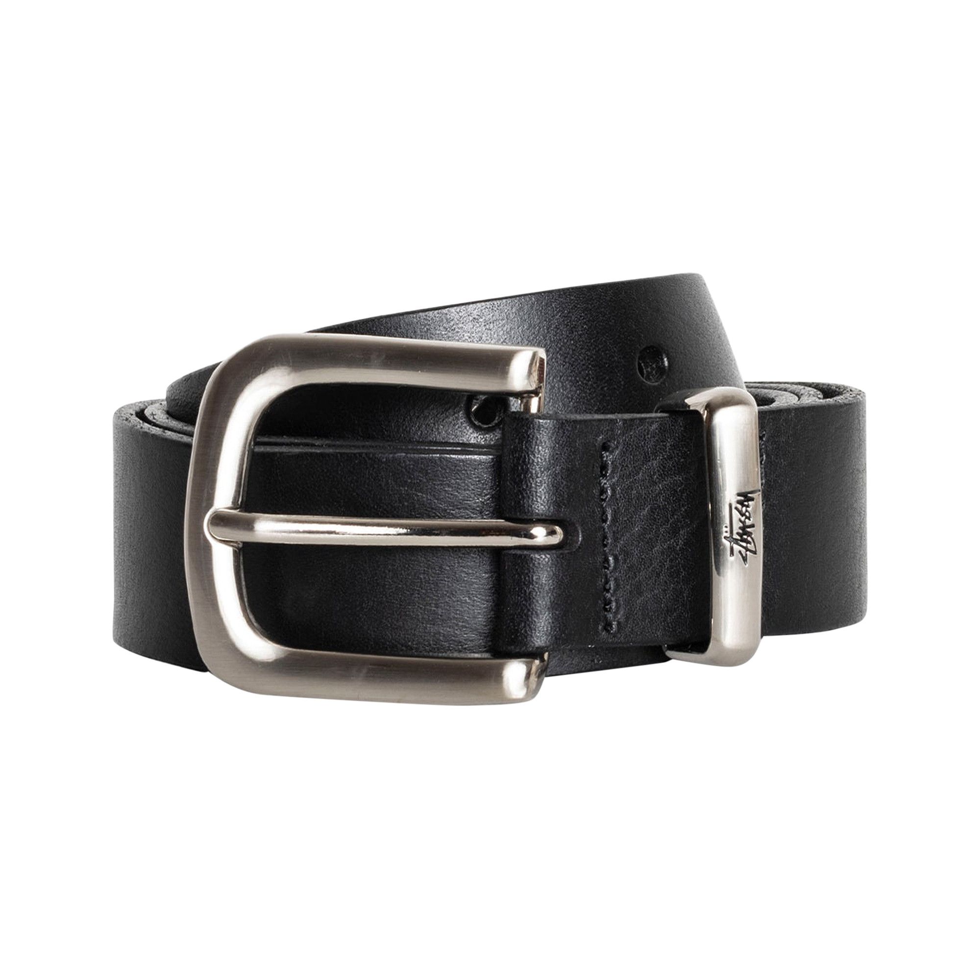 Buy Stussy Metal S Tip Belt 'Black' - 135191 BLAC | GOAT