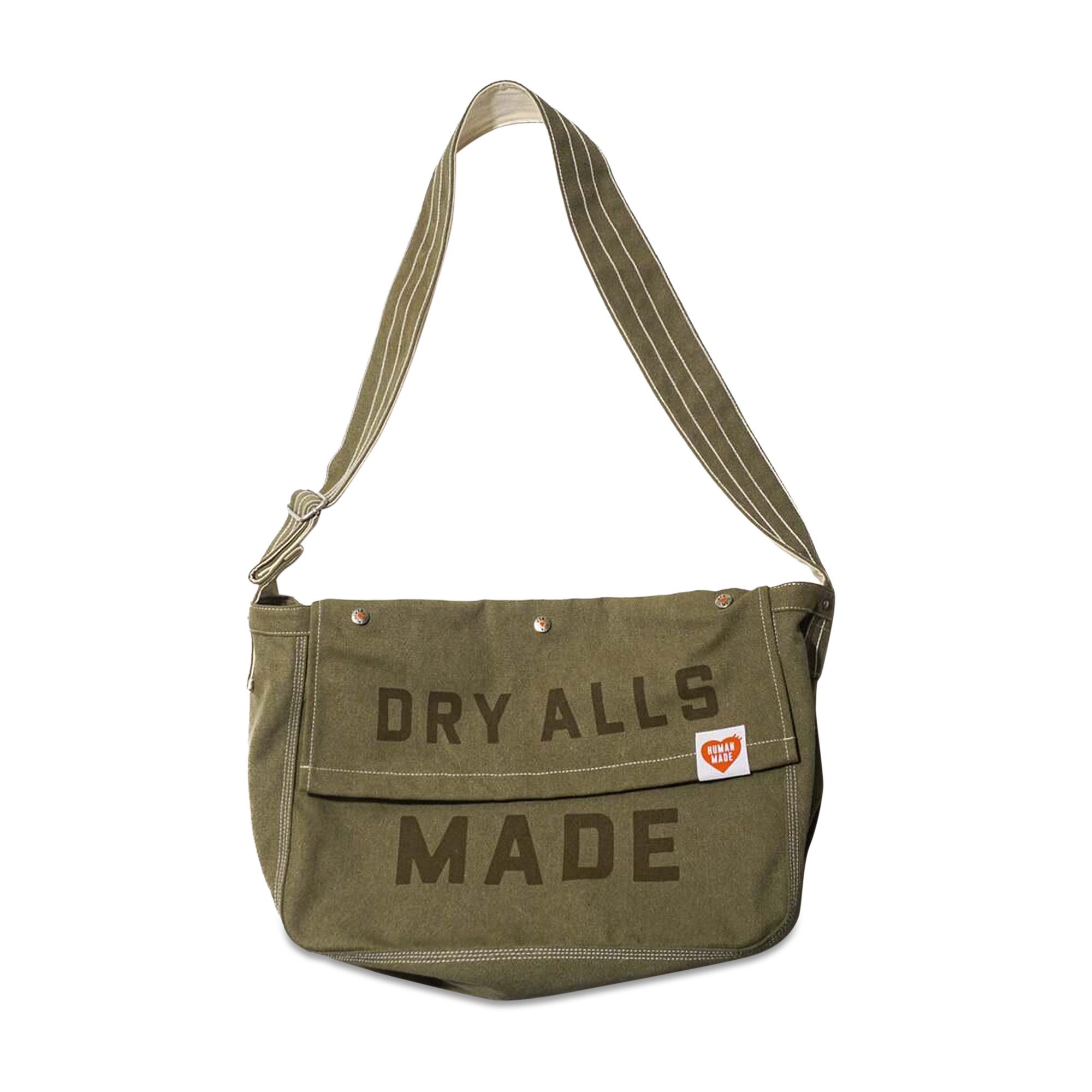 Buy Human Made Mail Bag 'Olive Drab' - HM27GD032 OLIV | GOAT