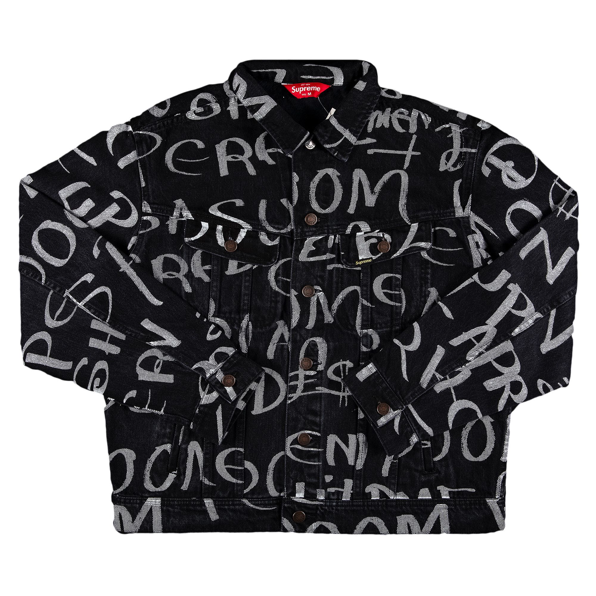 Buy Supreme Black Ark Denim Trucker Jacket 'Black' - FW20J72 BLACK