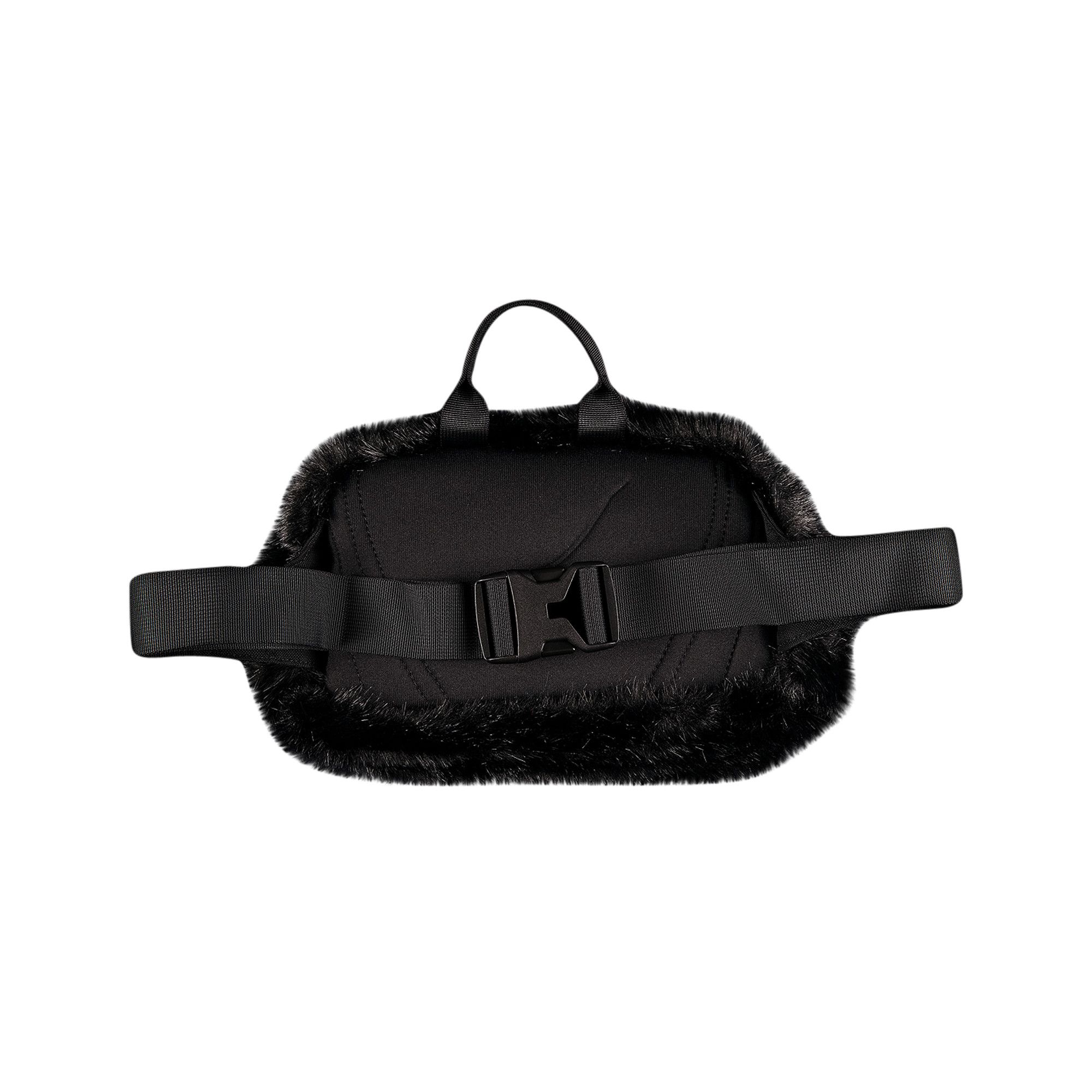 Buy Supreme x The North Face Faux Fur Waist Bag 'Black' - FW20B16