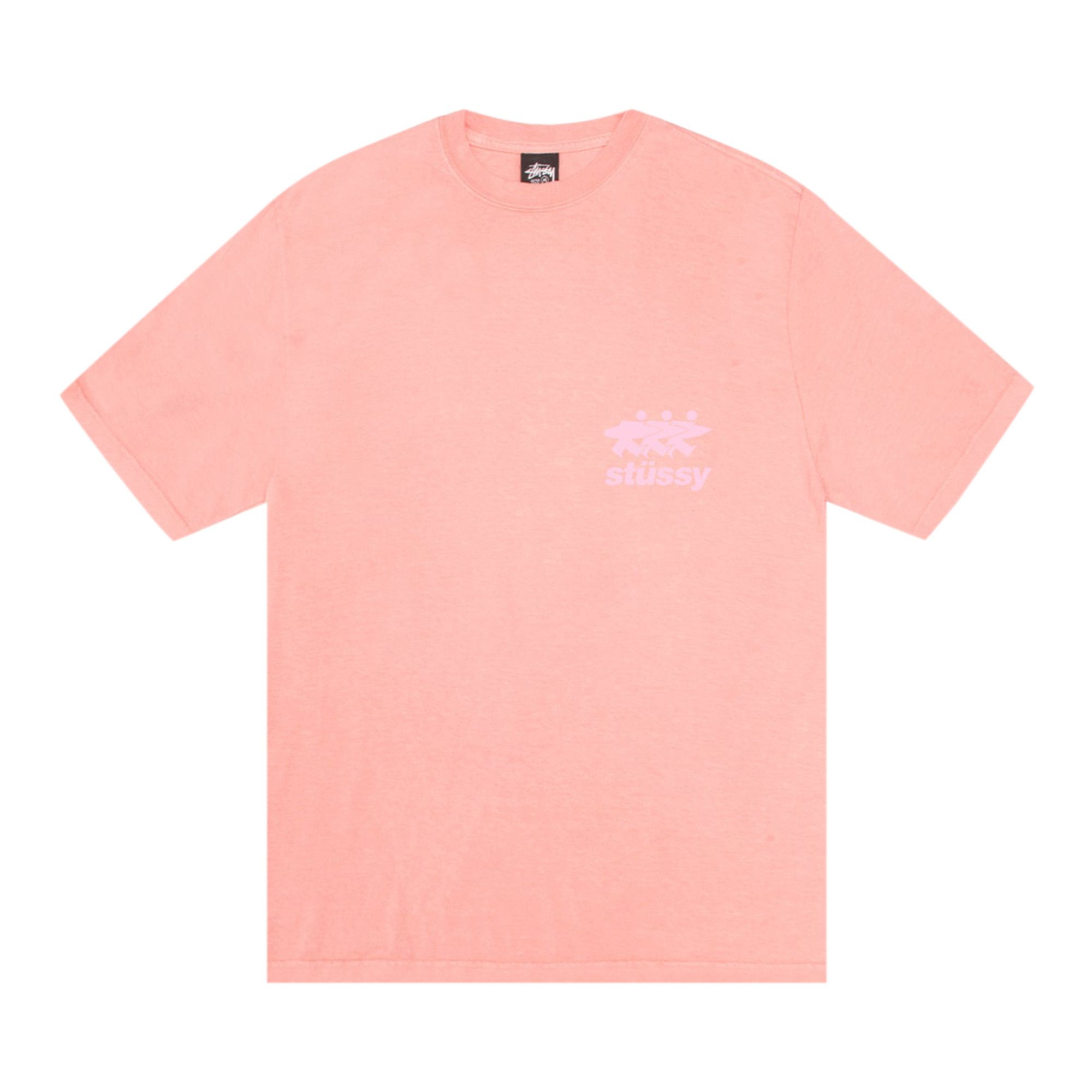 Buy Stussy Surfwalk Tee 'Coral' - 1905063 CORA | GOAT
