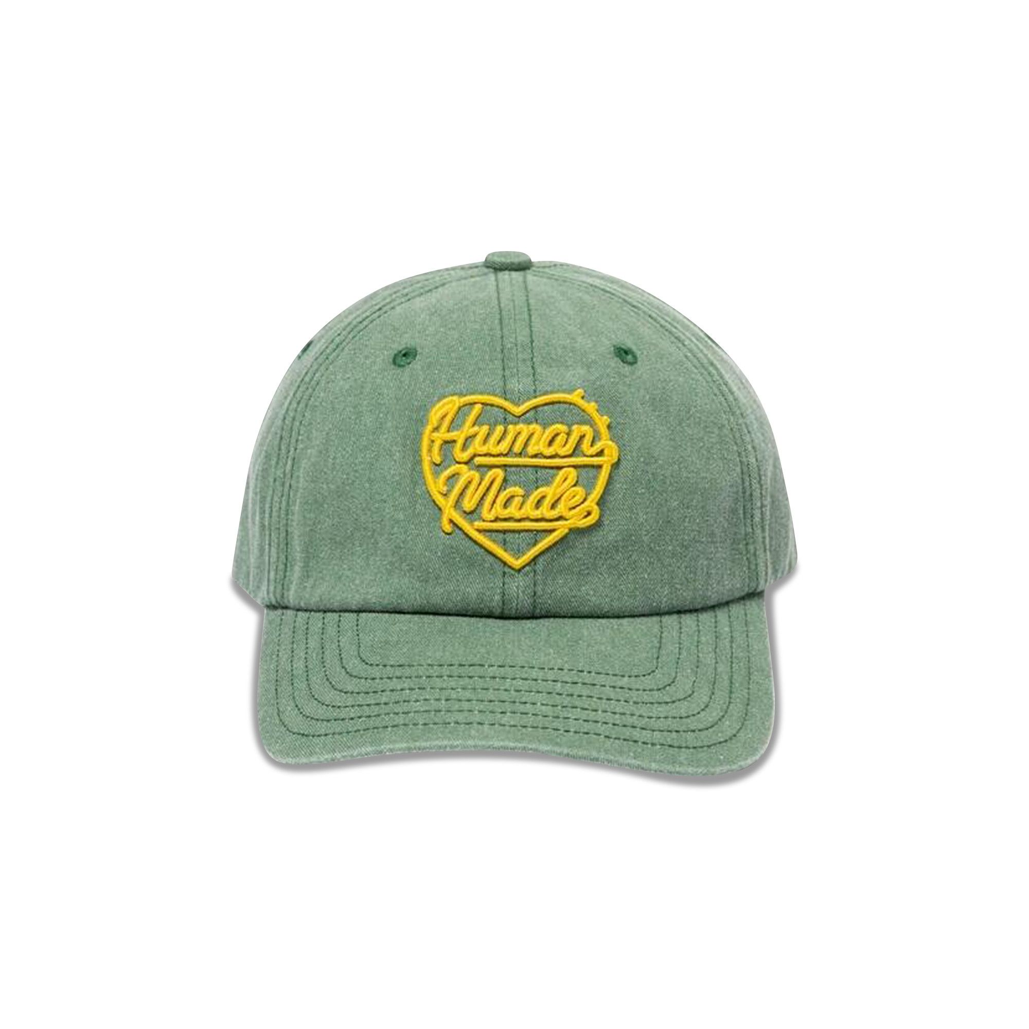Buy Human Made 6 Panel Cap #1 'Green' - HM27GD011 GREE | GOAT CA