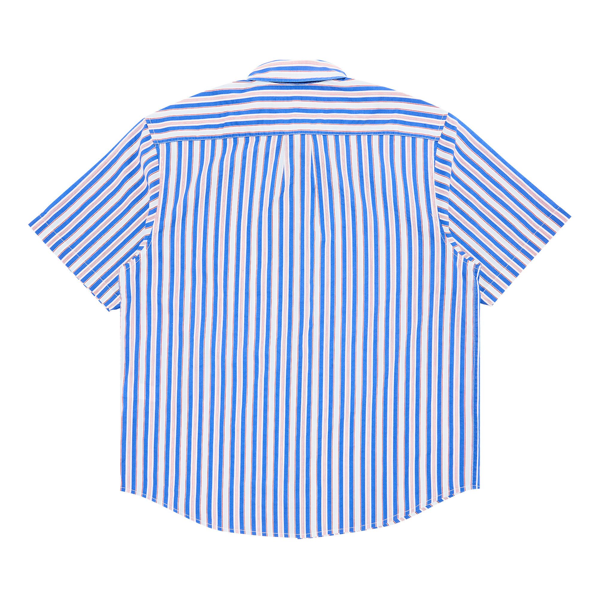 Buy Supreme Loose Fit Multi Stripe Short-Sleeve Shirt 'Blue