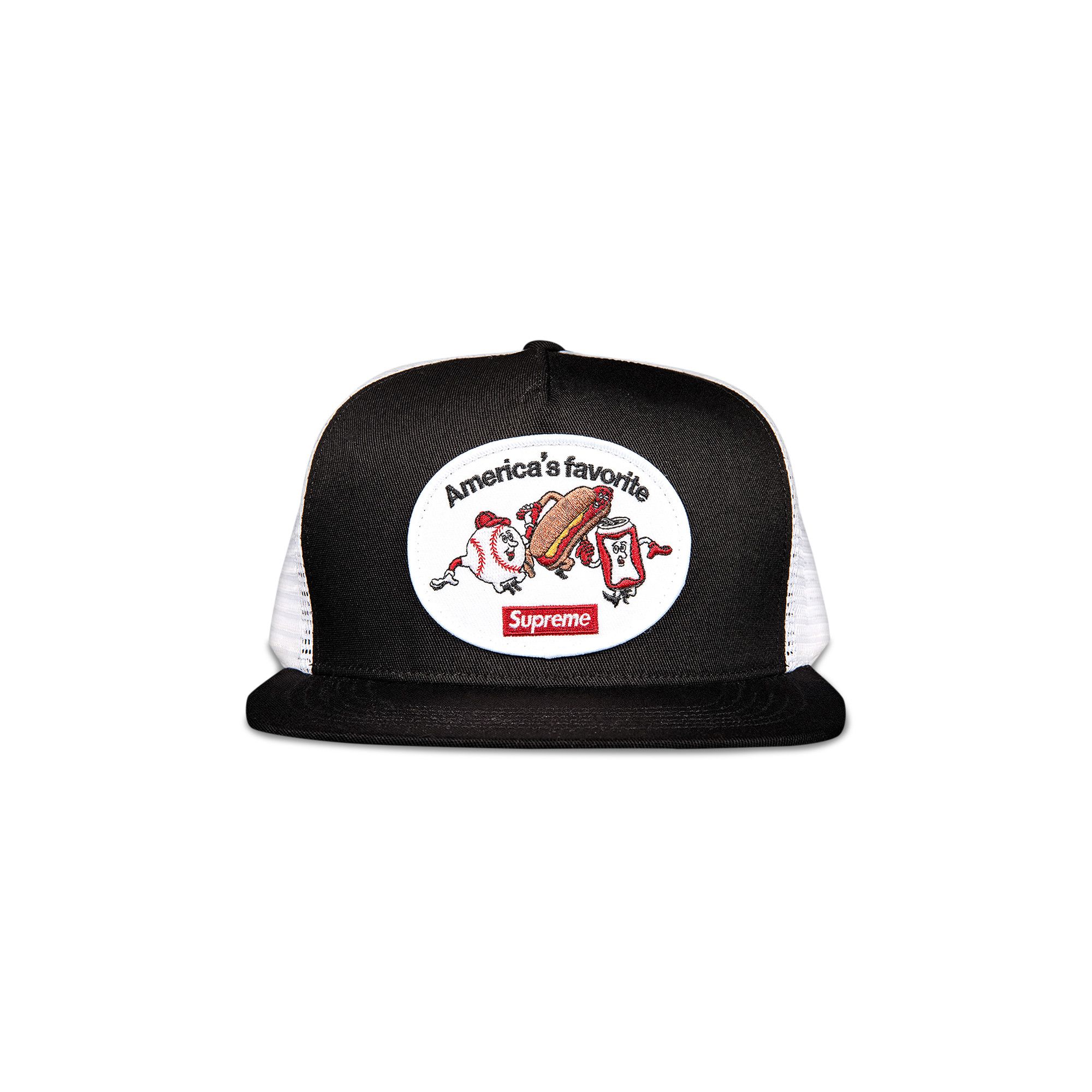 Buy Supreme America's Favorite Mesh Back 5-Panel 'Black' - SS21H96